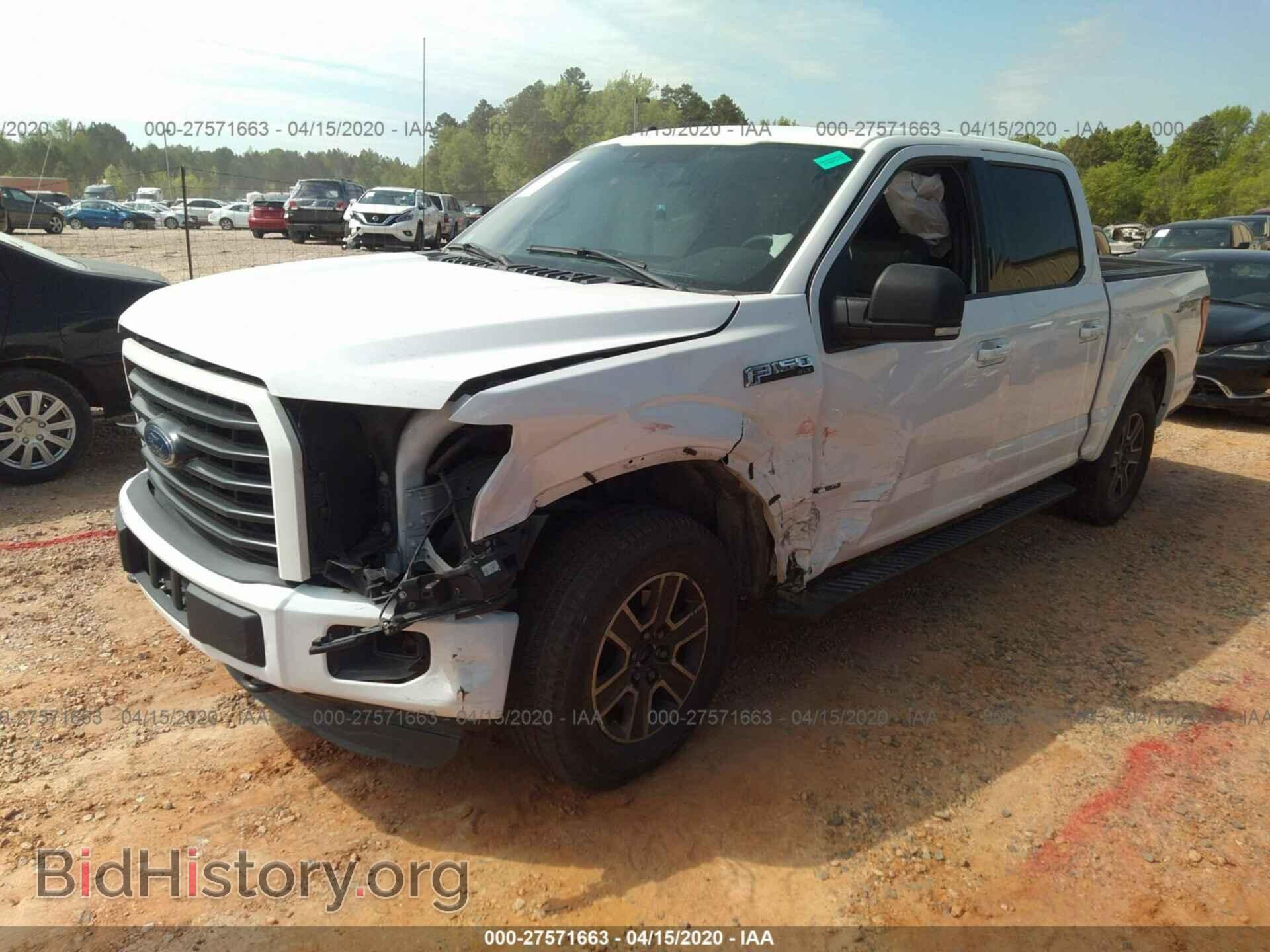 2016 FORD F150 - VIN: 1FTEW1EP4GFC38554 - Фото 2