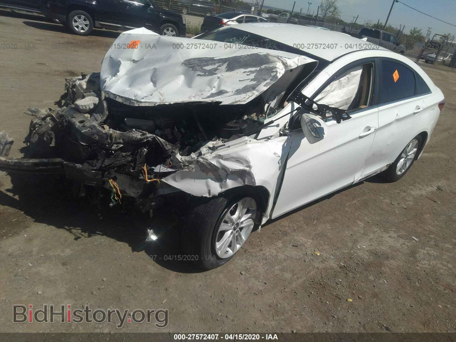 2014 HYUNDAI SONATA - VIN: 5NPEB4AC0EH914209 - Фото 2