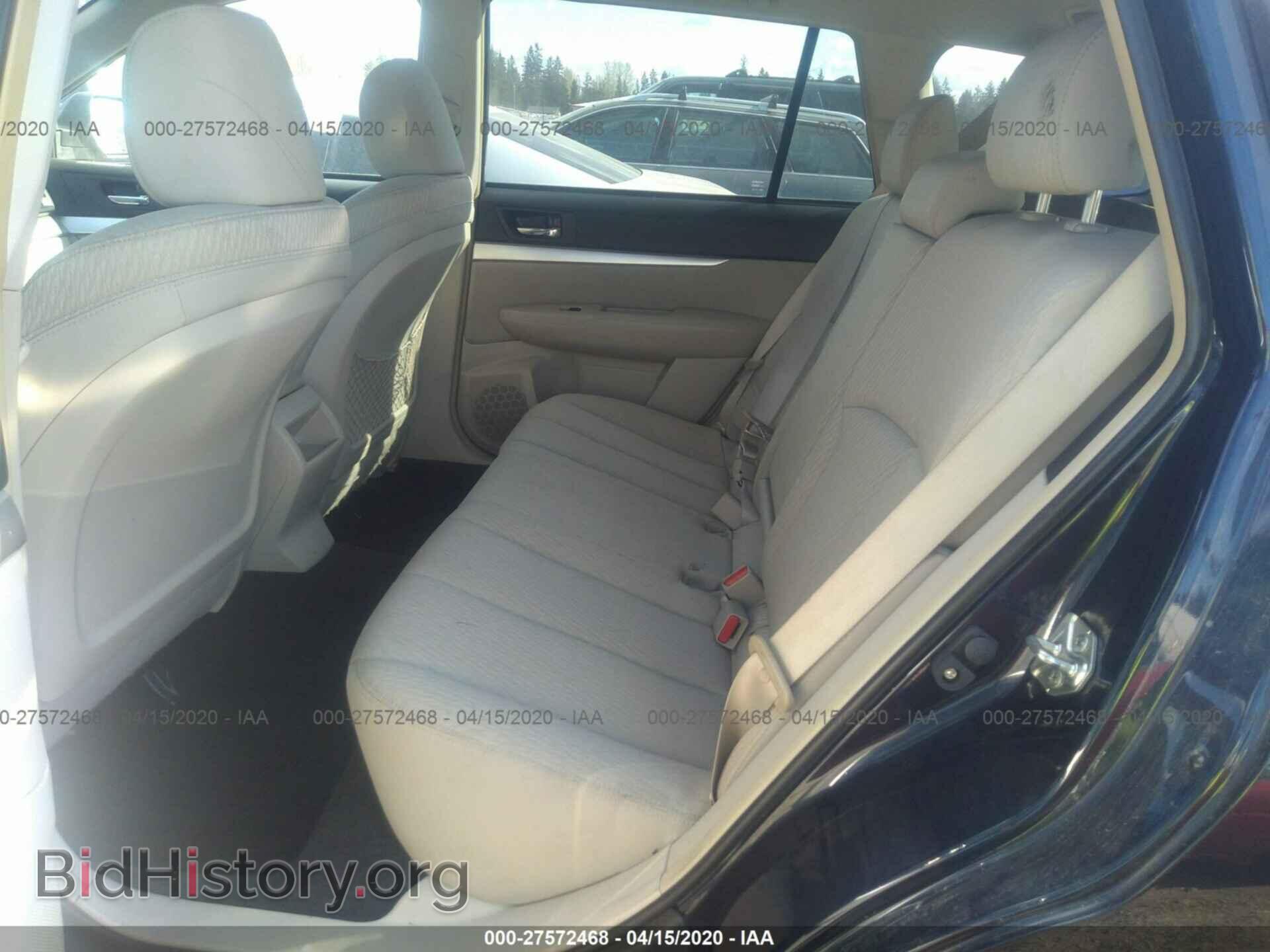 2012 SUBARU OUTBACK - VIN: 4S4BRBCC9C3224155 - Photo 8