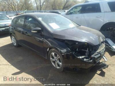 2013 Ford FOCUS SE, черный — VIN 1FADP3K21DL266215, IAAI