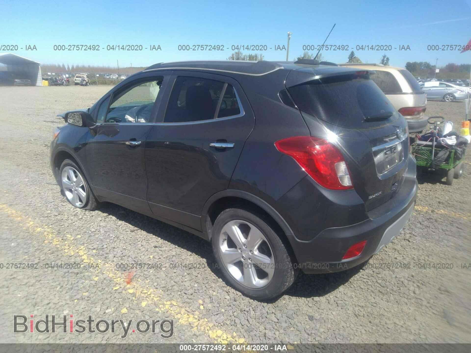 2016 BUICK ENCORE - VIN: KL4CJASB3GB604665 - Фото 3