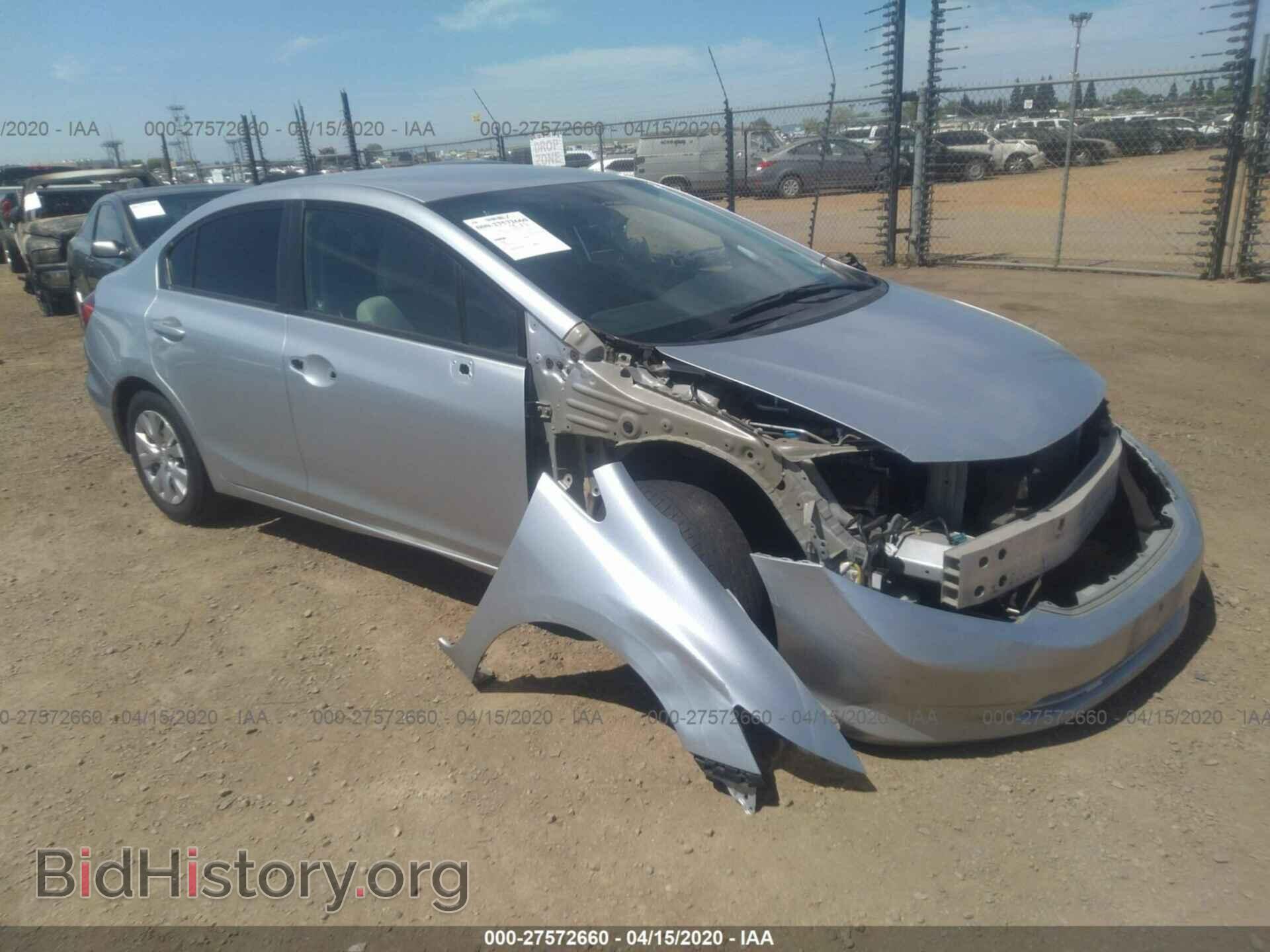 Photo 2HGFB2F53CH328372 - HONDA CIVIC 2012