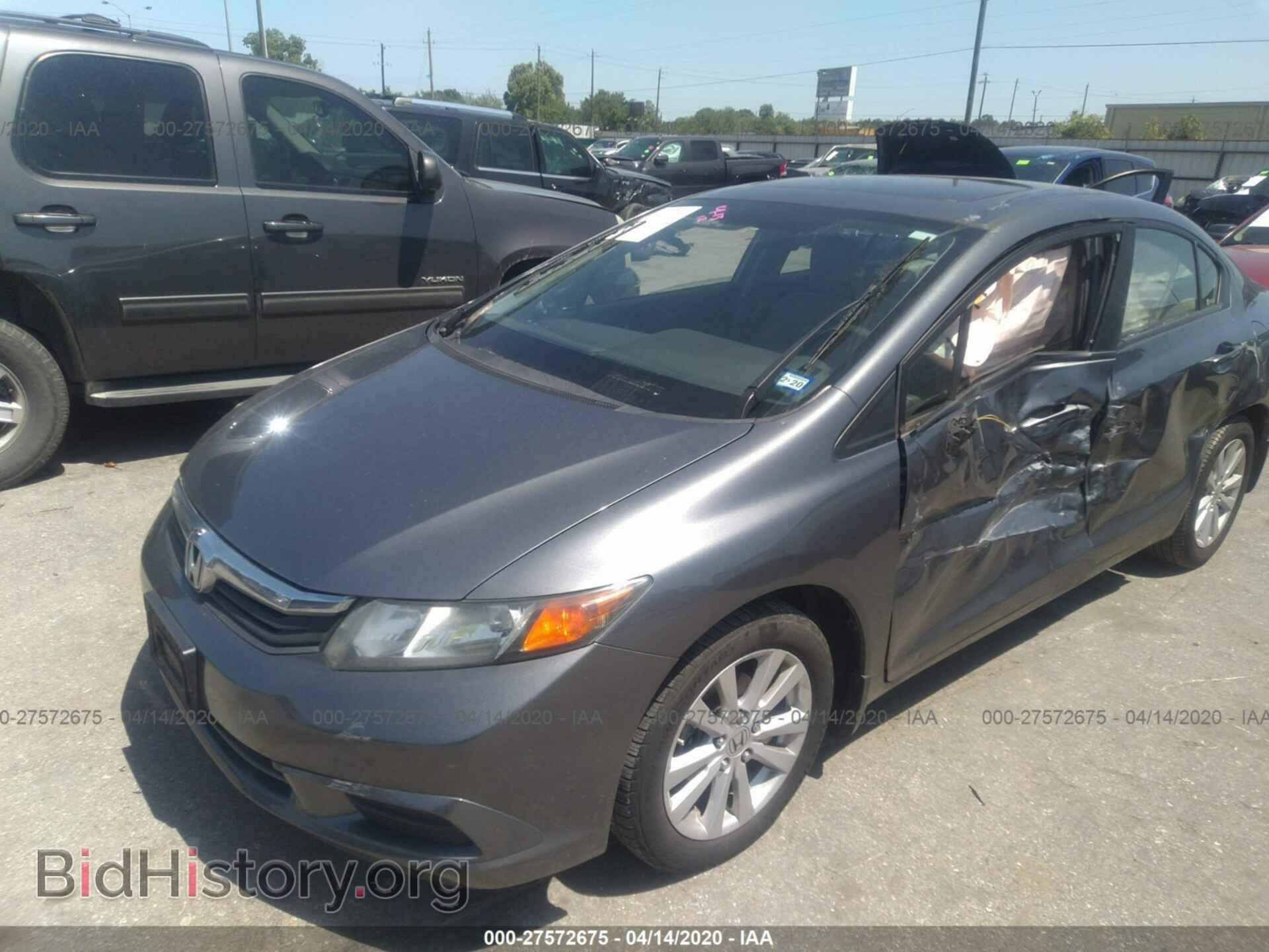 2012 HONDA CIVIC - VIN: 19XFB2F89CE108447 - Фото 2