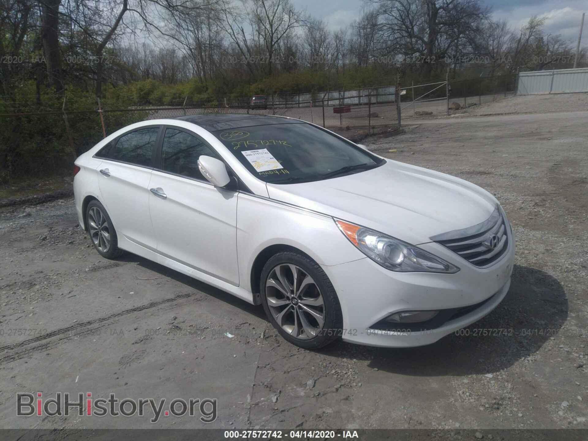 Фотография 5NPEC4AB1EH839721 - HYUNDAI SONATA 2014