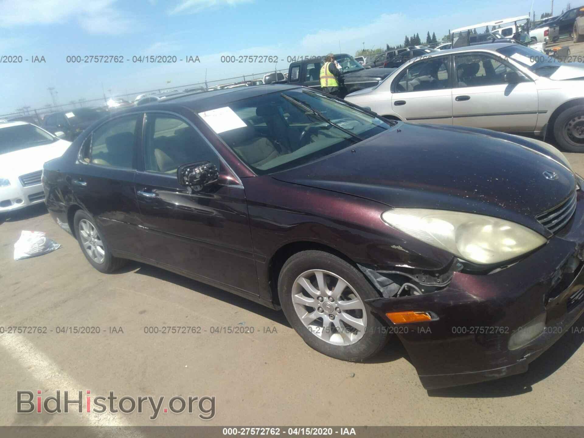 2002 LEXUS ES - VIN: JTHBF30GX25034196 - Фото 6