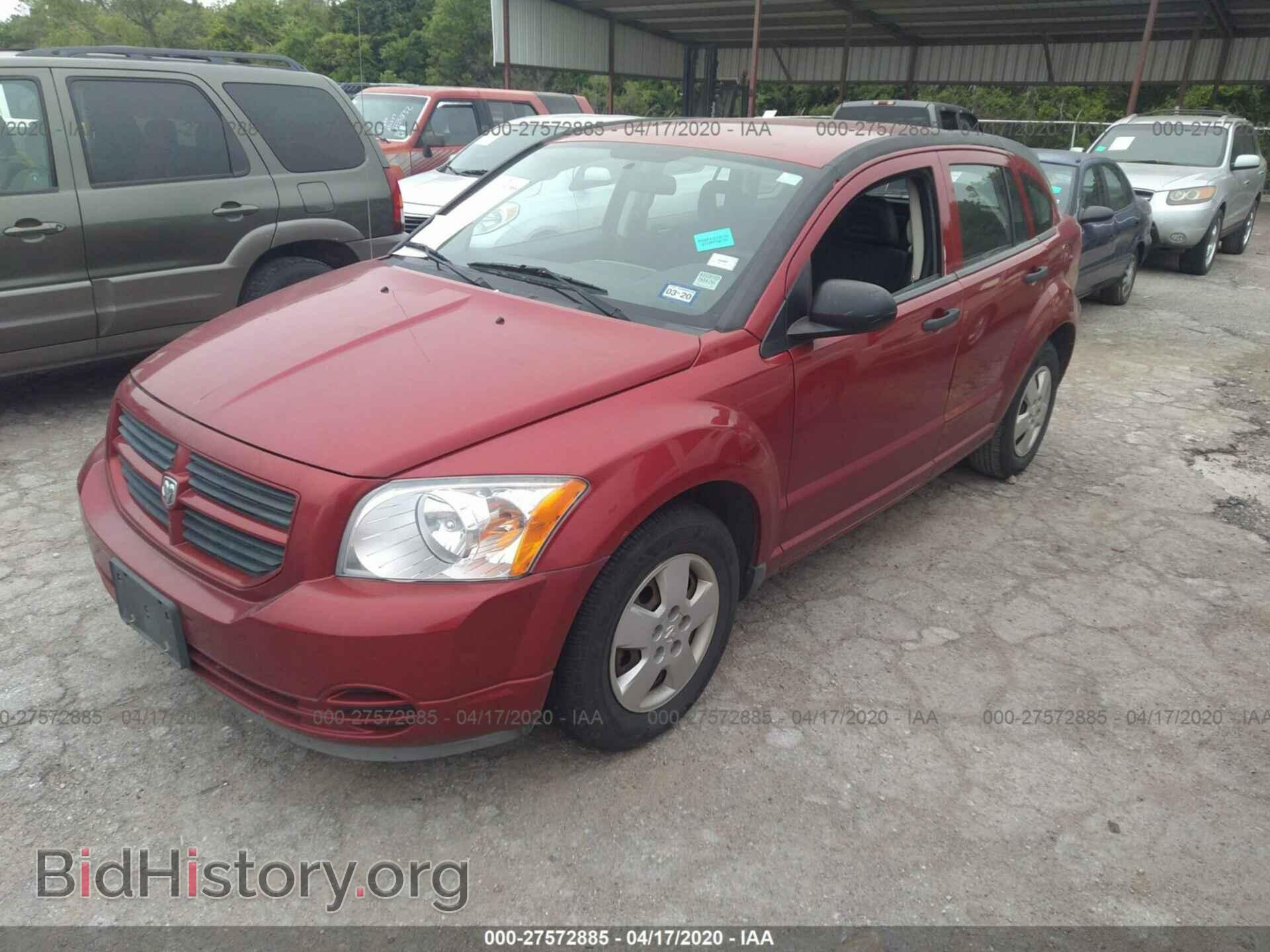 2008 DODGE CALIBER - VIN: 1B3HB28B28D604492 - Фото 2