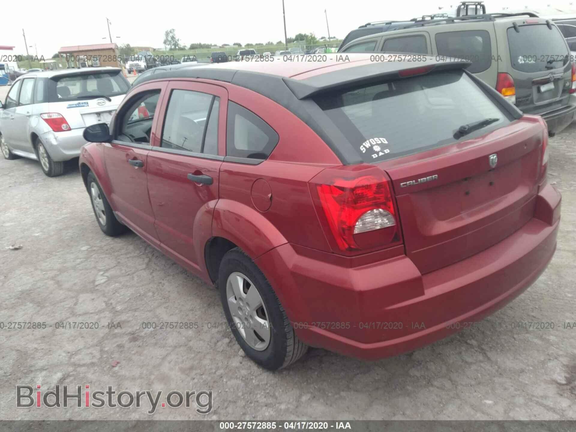 2008 DODGE CALIBER - VIN: 1B3HB28B28D604492 - Фото 3