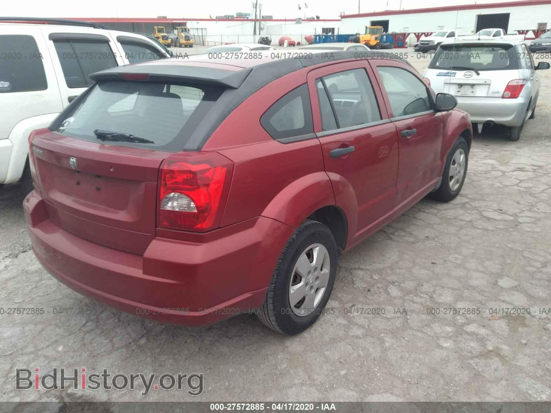 2008 DODGE CALIBER - VIN: 1B3HB28B28D604492 - Фото 4