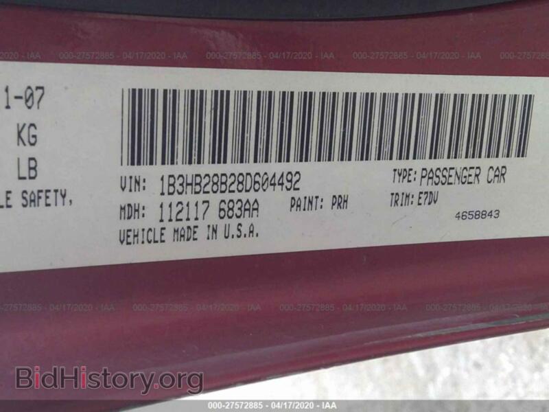 2008 Dodge CALIBER (VIN 1B3HB28B28D604492) — photo 9 of 11