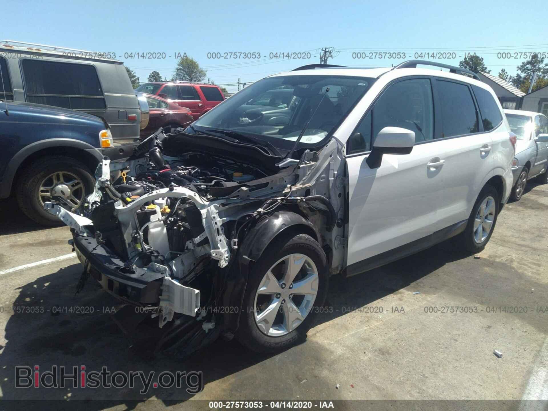 2016 SUBARU FORESTER - VIN: JF2SJADC8GH486277 - Фото 2