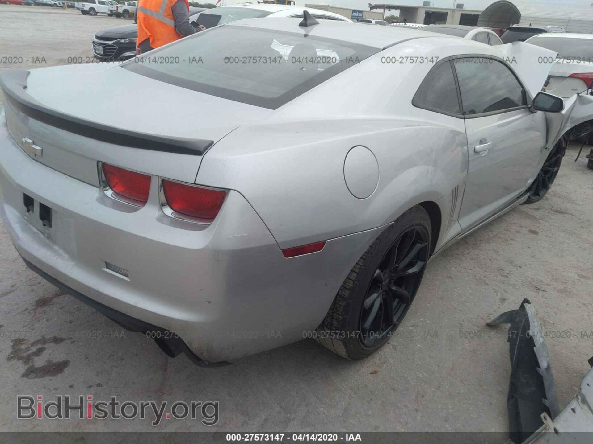 2011 CHEVROLET CAMARO - VIN: 2G1FA1ED9B9169573 - Фото 4