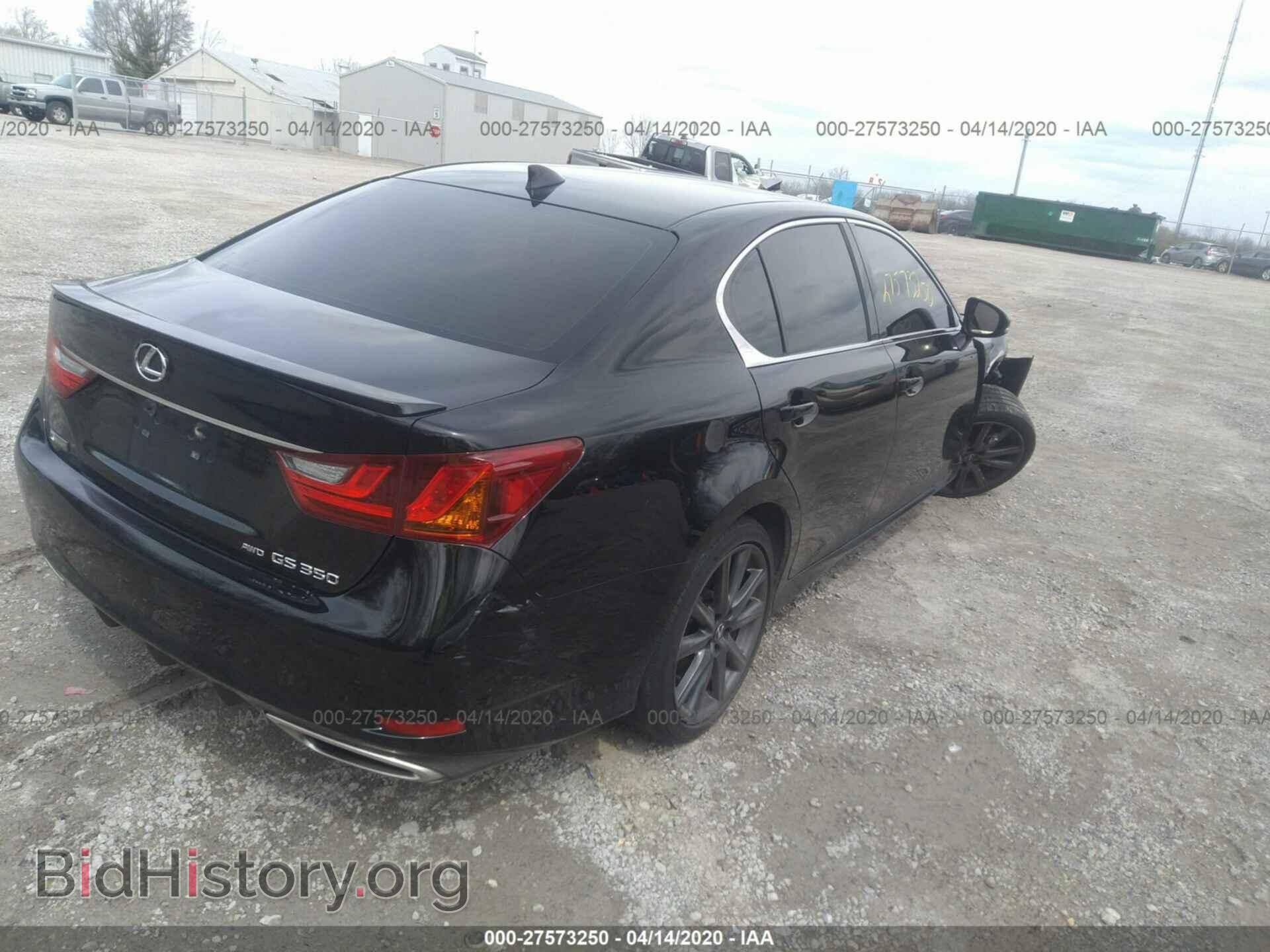 2015 LEXUS GS 350 - VIN: JTHCE1BL2FA000496 - Фото 4