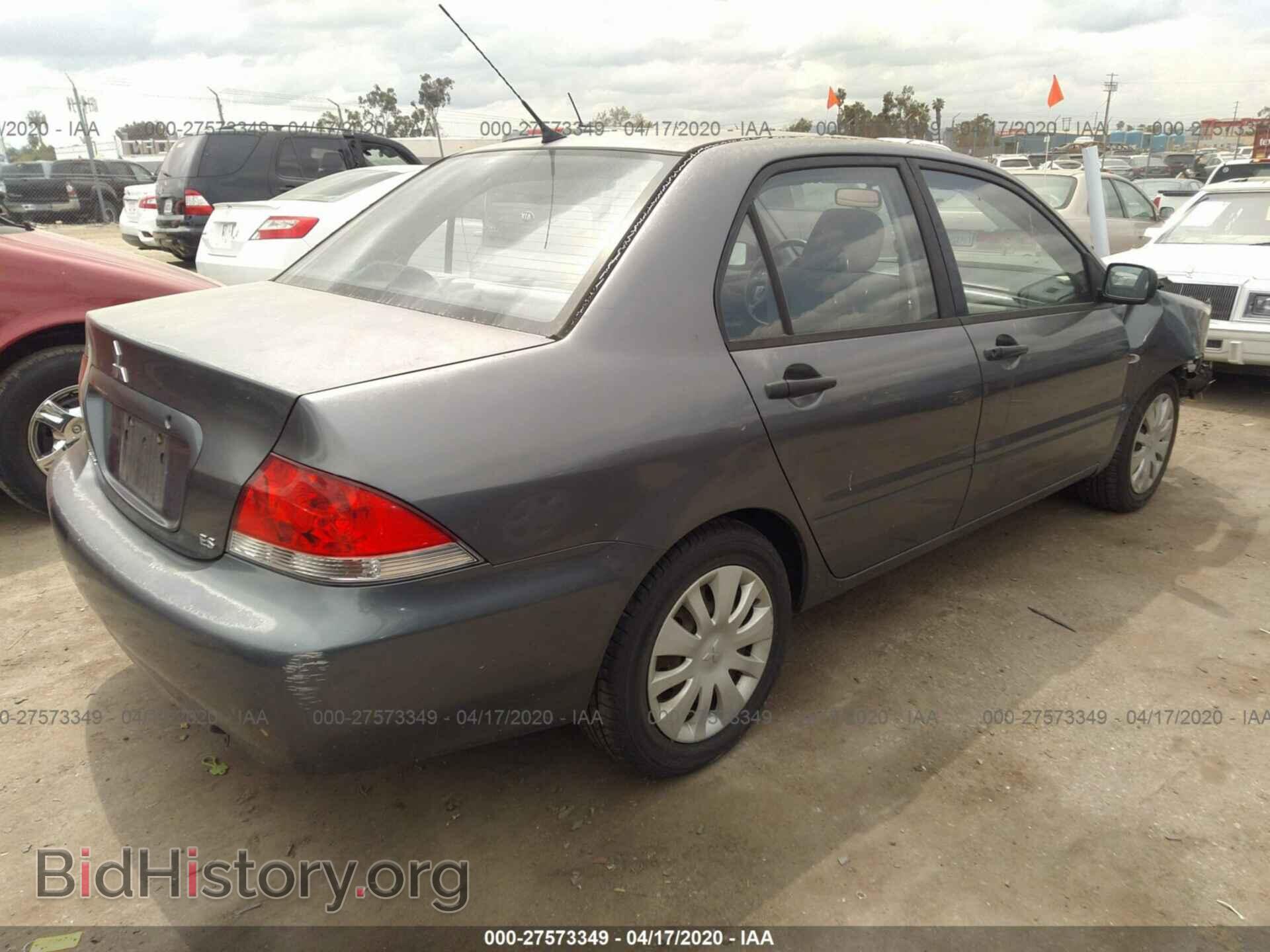 2006 MITSUBISHI LANCER - VIN: JA3AJ26E16U014327 - Фото 4
