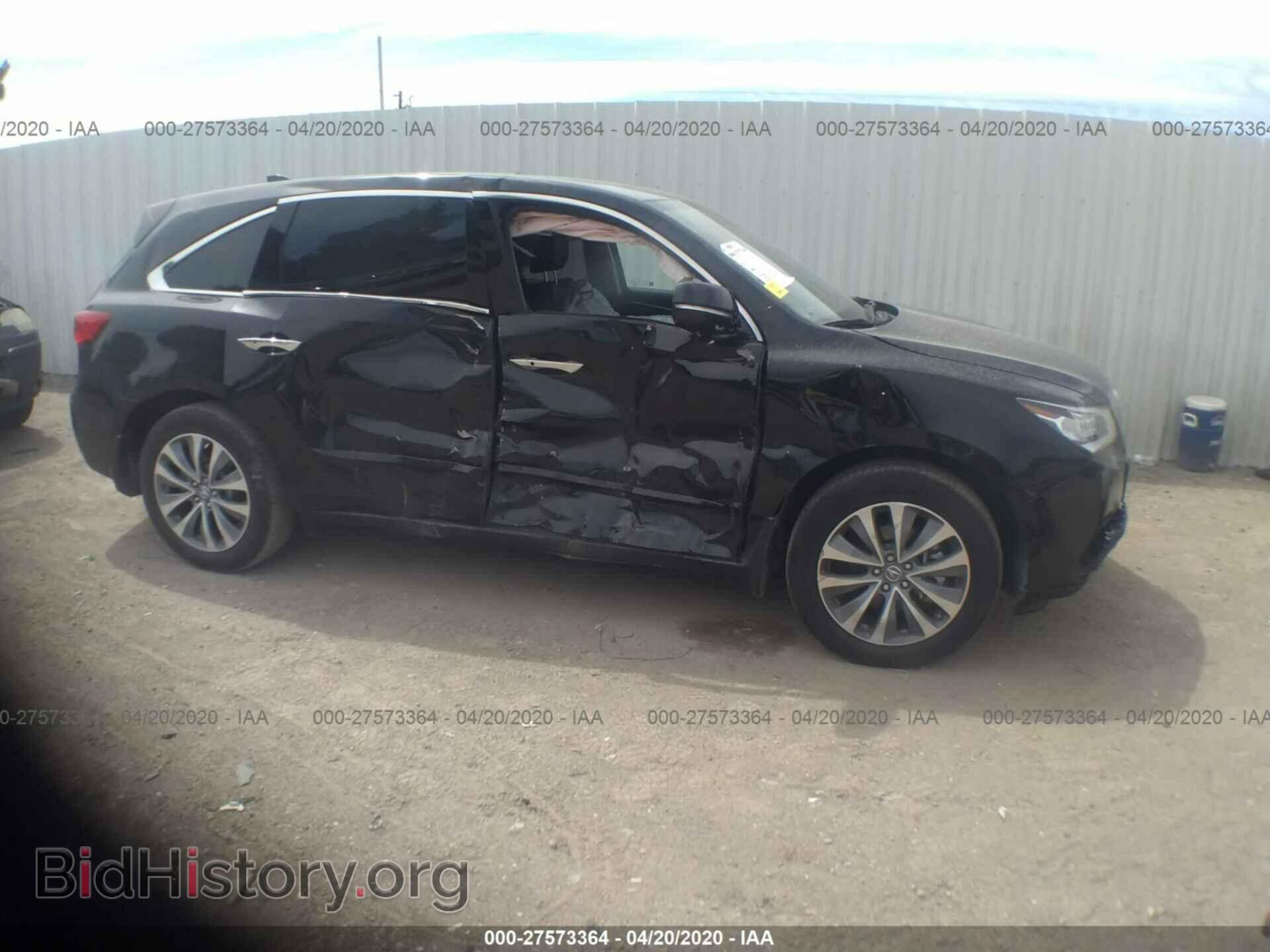 2014 ACURA MDX - VIN: 5FRYD3H46EB009650 - Фото 6