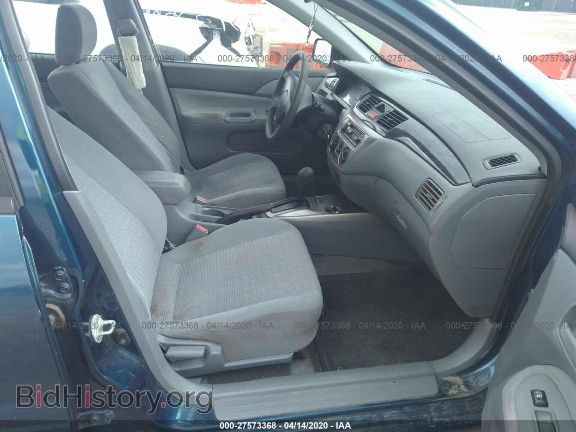 2005 MITSUBISHI LANCER - VIN: JA3AJ26E65U035012 - Photo 5