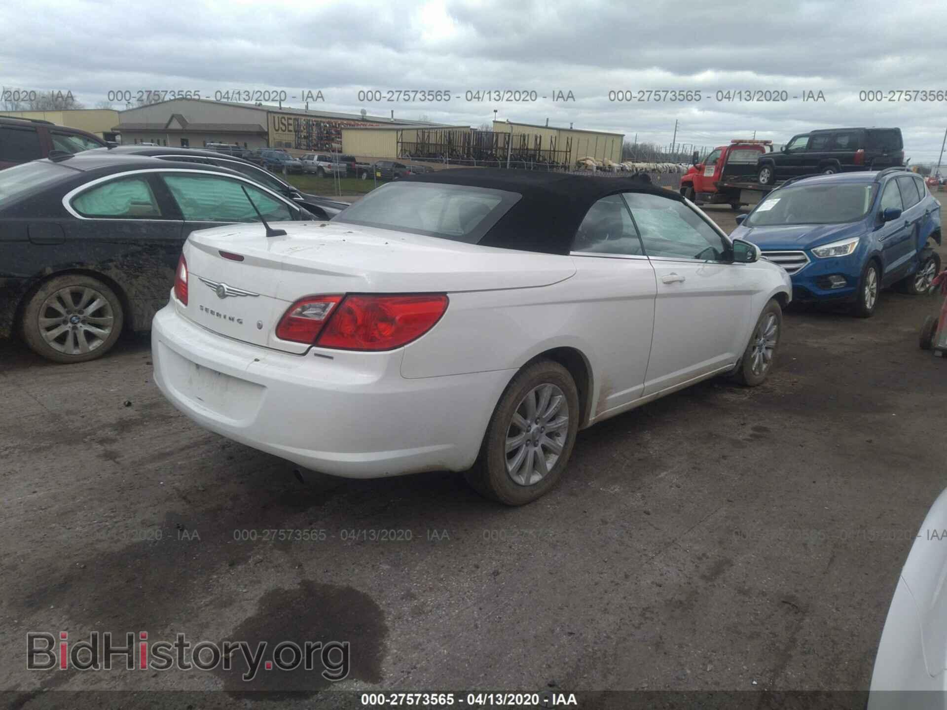 2010 CHRYSLER SEBRING - VIN: 1C3BC5ED5AN219330 - Фото 4