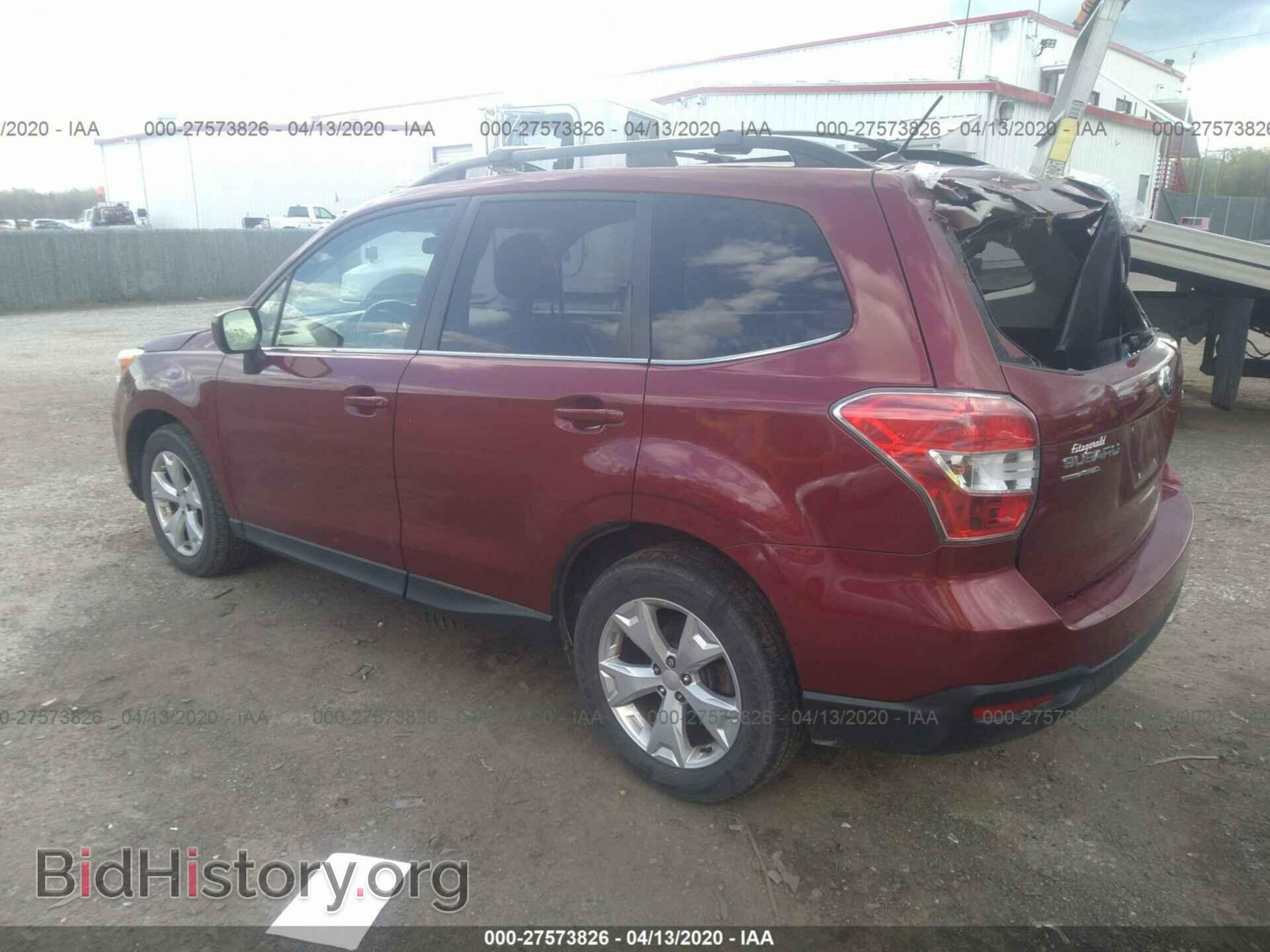 2014 SUBARU FORESTER - VIN: JF2SJAHC6EH419863 - Фото 3