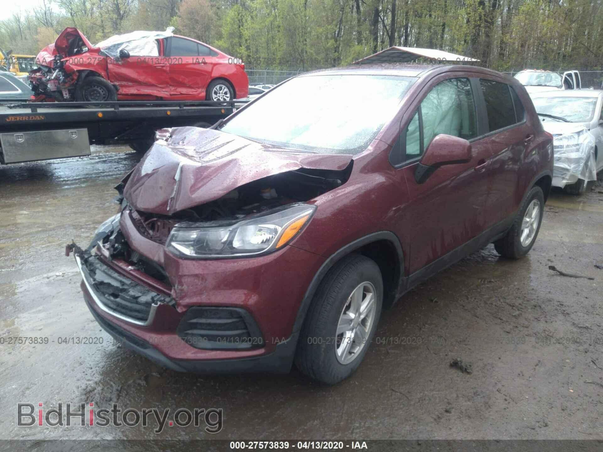 2017 CHEVROLET TRAX - VIN: 3GNCJNSB2HL228416 - Фото 2
