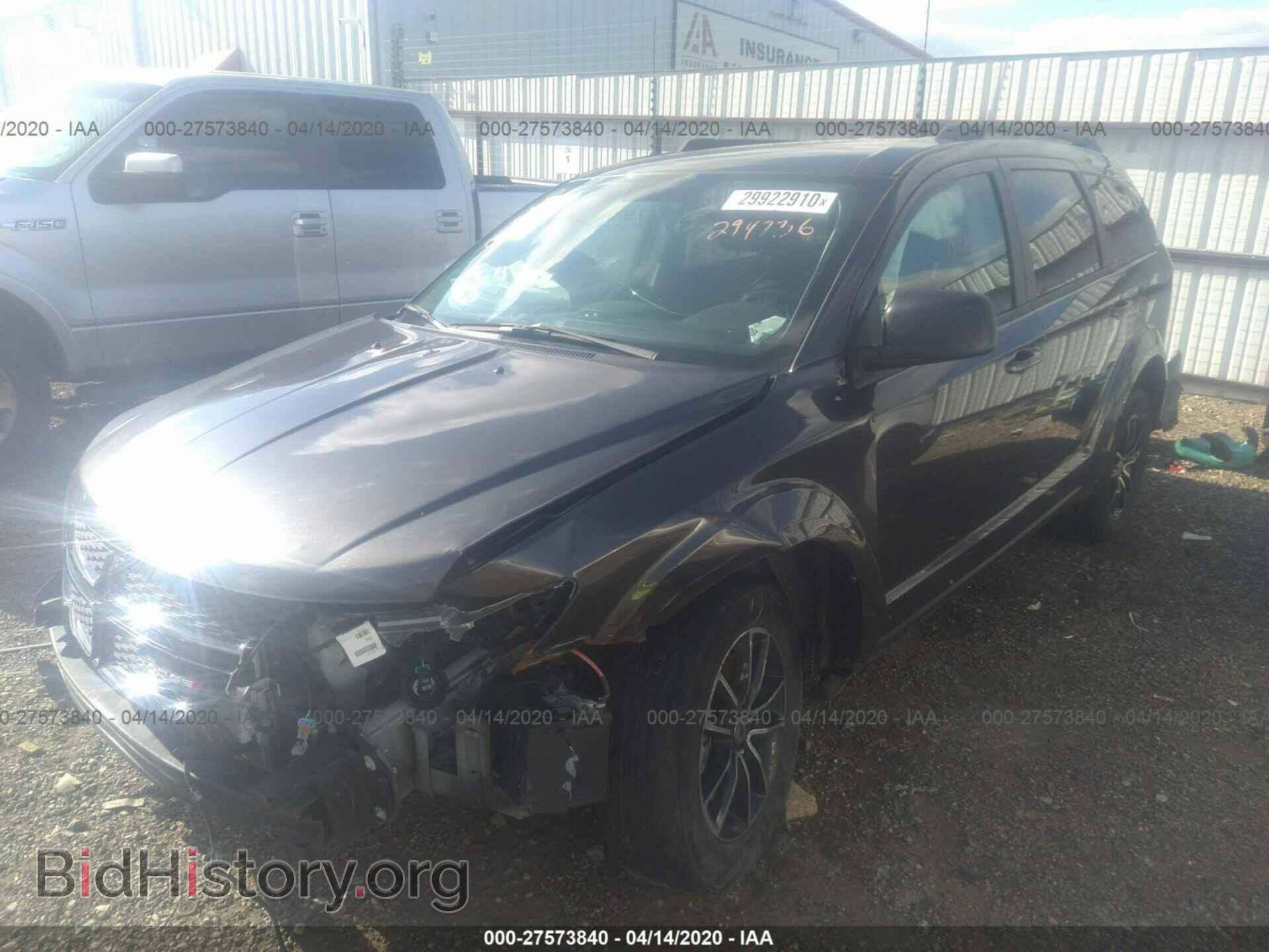 2018 DODGE JOURNEY - VIN: 3C4PDCAB2JT294736 - Фото 2