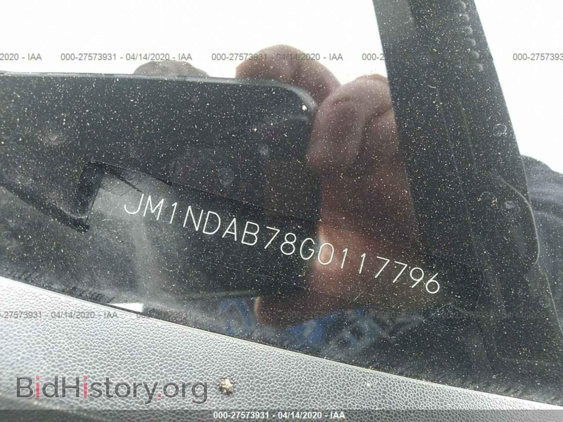 2016 MAZDA MX-5 MIATA - VIN: JM1NDAB78G0117796 - Фото 9