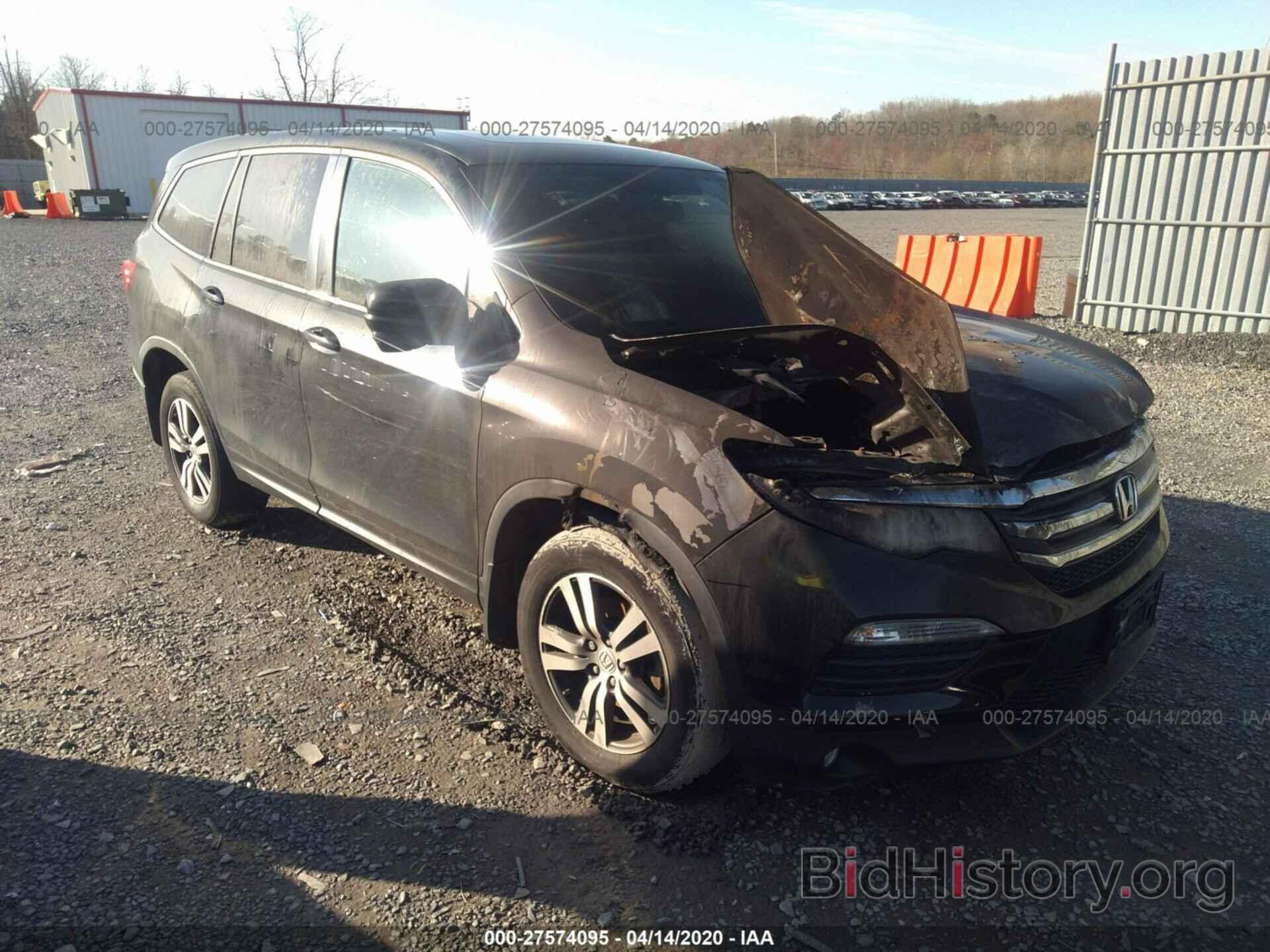 Фотография 5FNYF6H73GB094330 - HONDA PILOT 2016