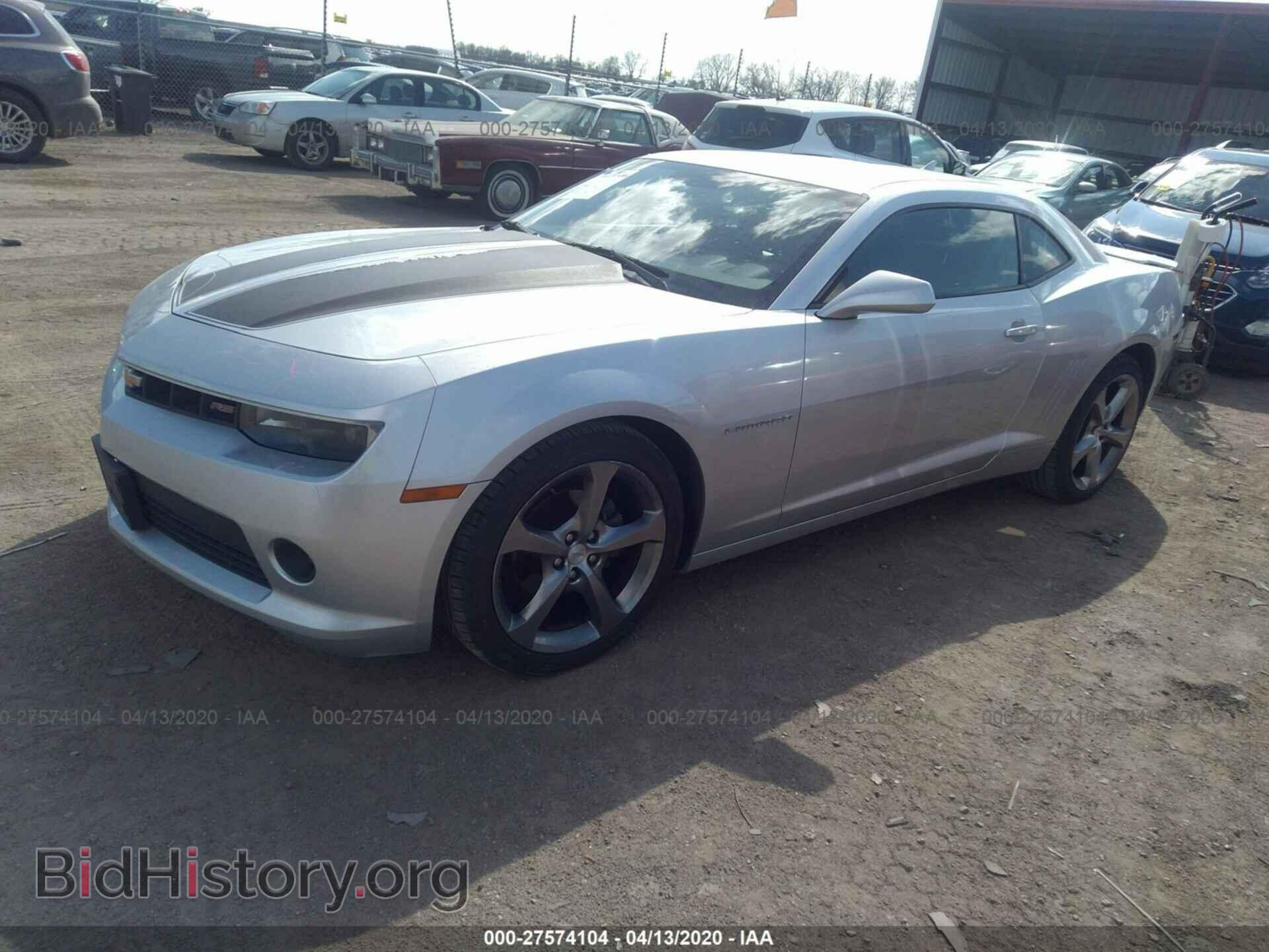 2014 CHEVROLET CAMARO - VIN: 2G1FB1E39E9278317 - Photo 2