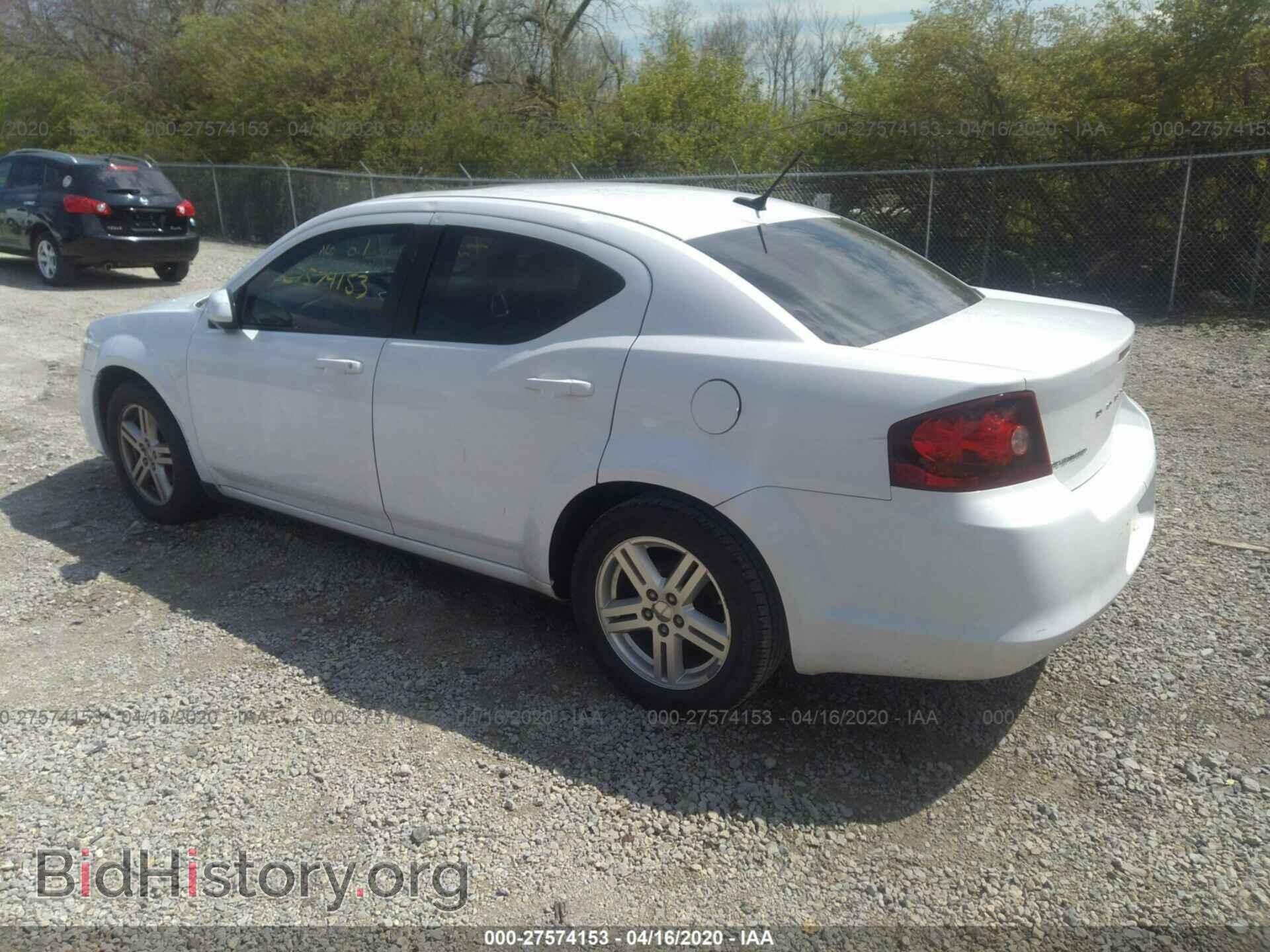 2011 DODGE AVENGER - VIN: 1B3BD1FB1BN561682 - Фото 3