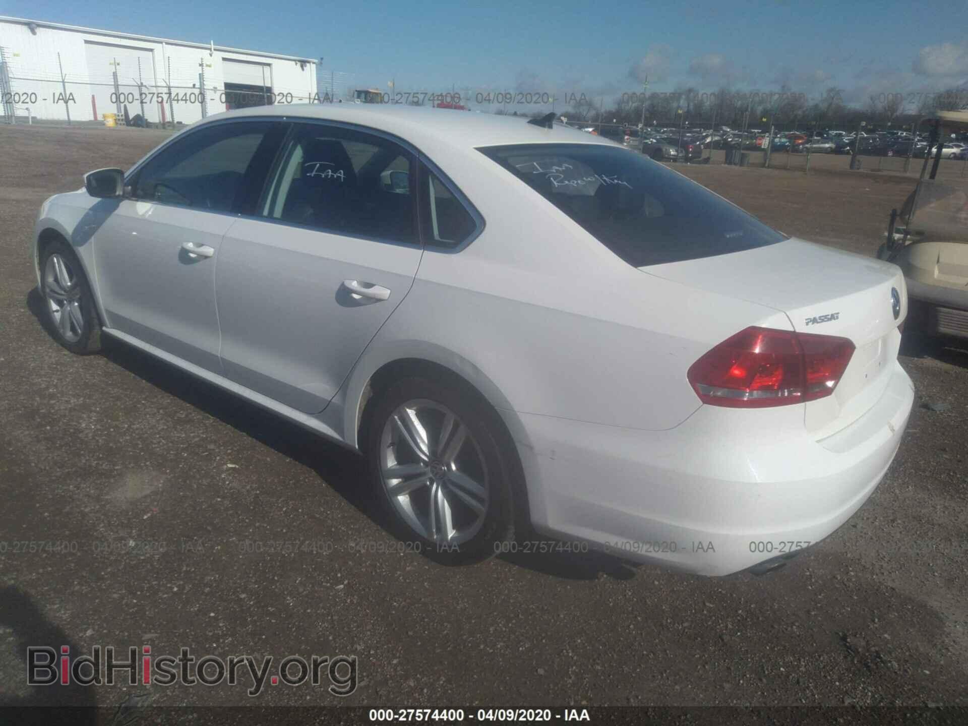 2014 VOLKSWAGEN PASSAT - VIN: 1VWBT7A35EC075250 - Фото 3