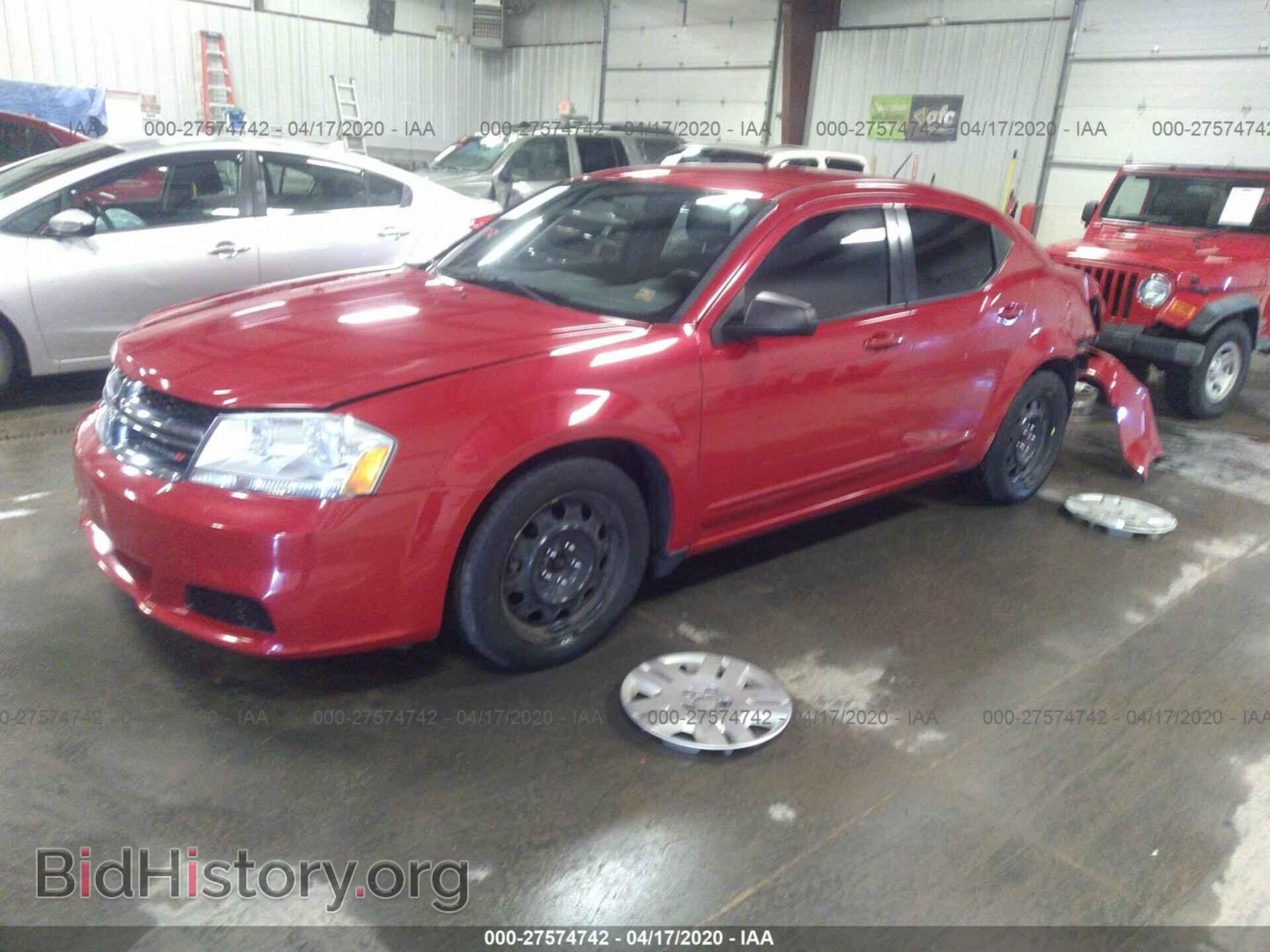 2012 DODGE AVENGER - VIN: 1C3CDZAG1CN310185 - Photo 2
