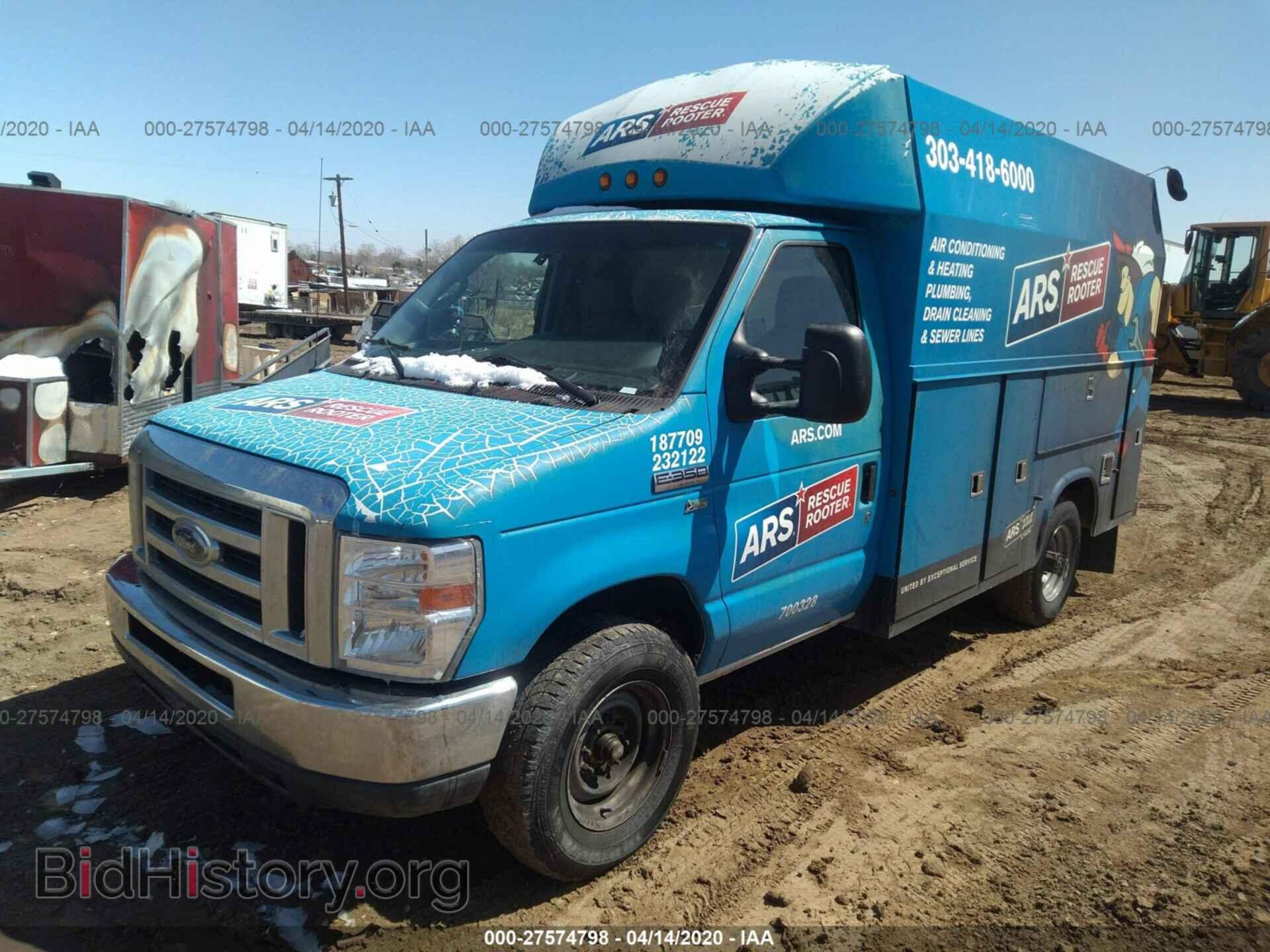 2013 FORD ECONOLINE - VIN: 1FDWE3FL7DDA70295 - Фото 2