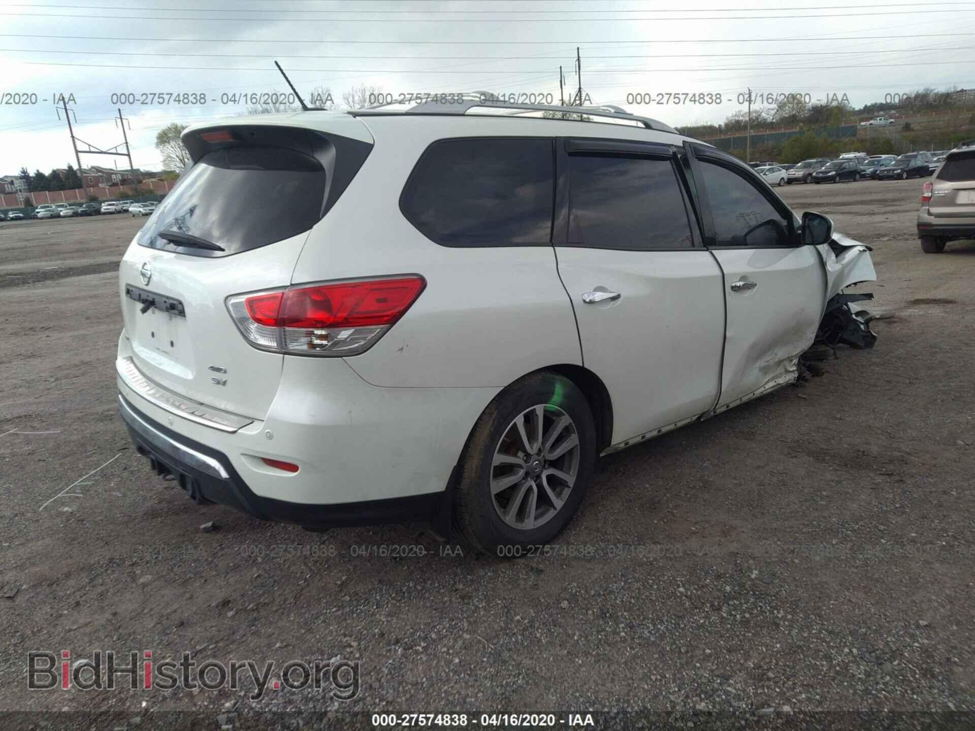 2015 NISSAN PATHFINDER - VIN: 5N1AR2MM2FC717618 - Фото 4