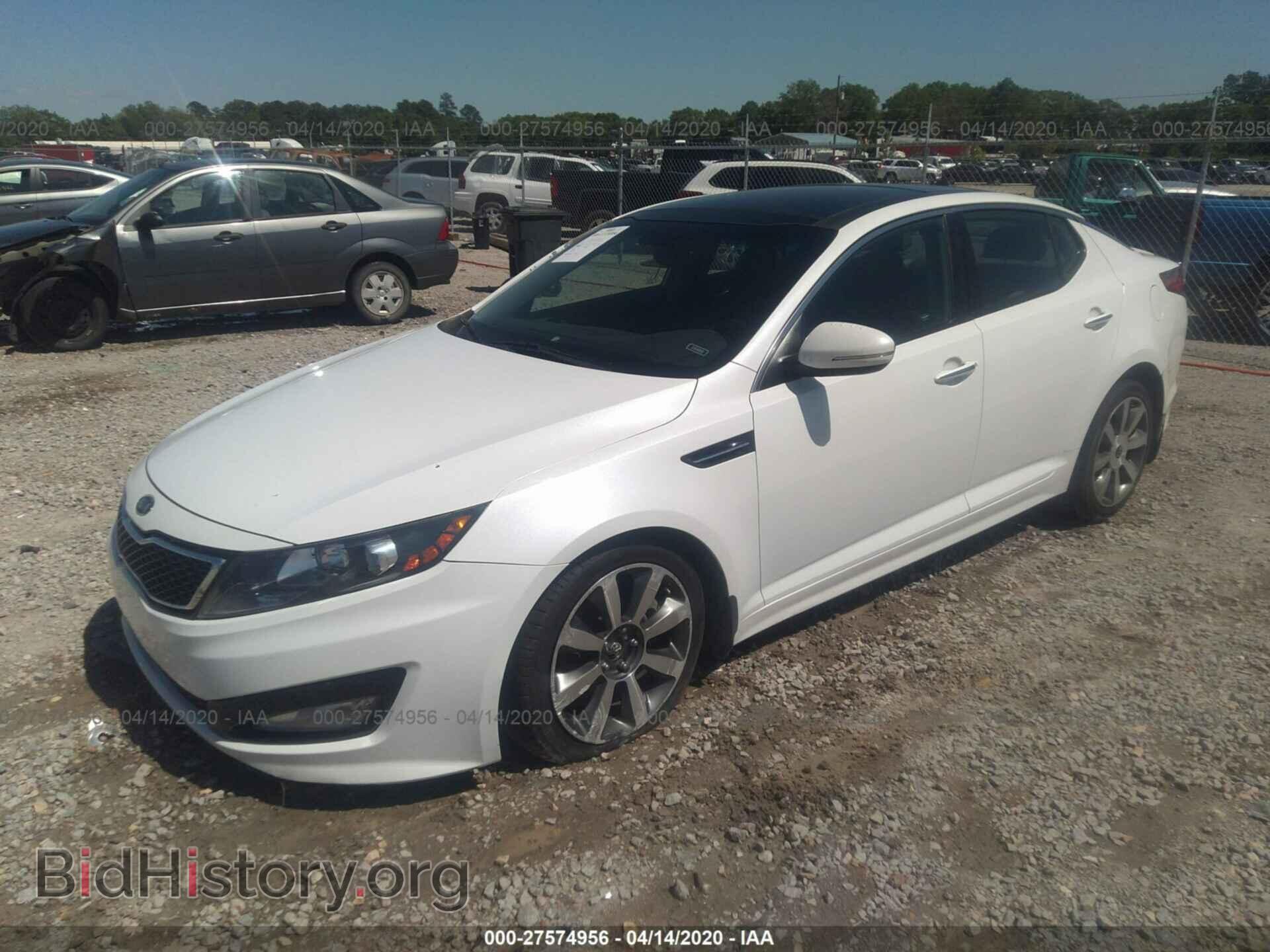 2012 KIA OPTIMA - VIN: 5XXGR4A63CG013455 - Фото 2