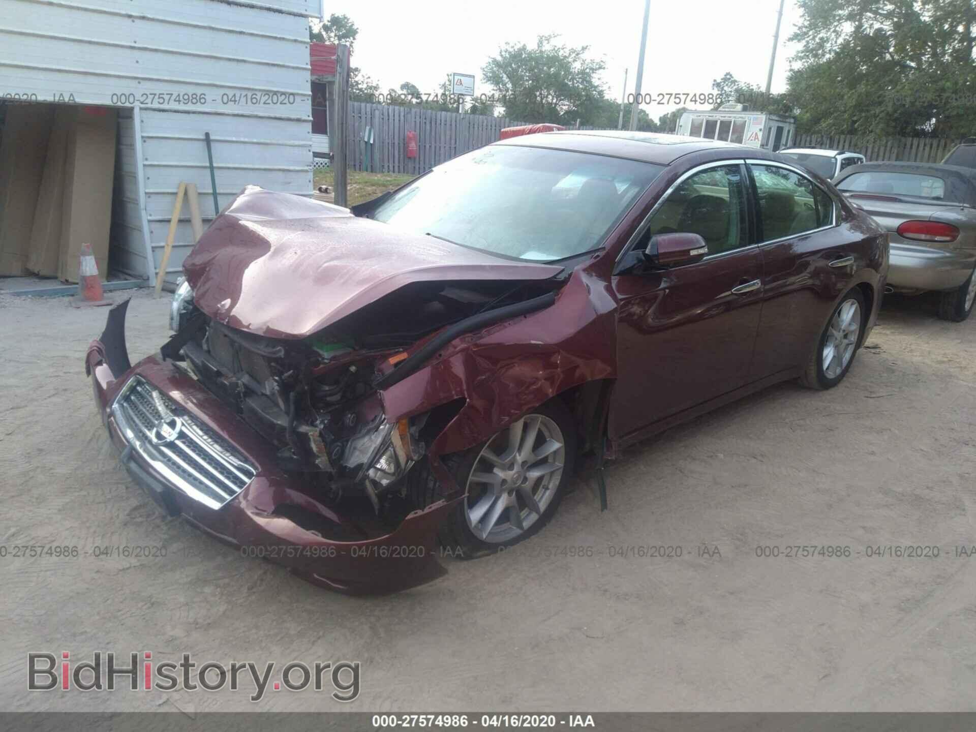 2011 NISSAN MAXIMA - VIN: 1N4AA5AP5BC837795 - Фото 2