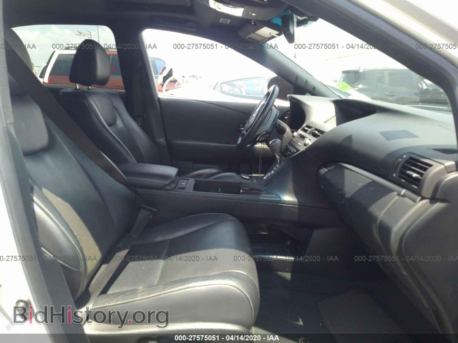 2014 LEXUS RX - VIN: 2T2BK1BA7EC228360 - Фото 5