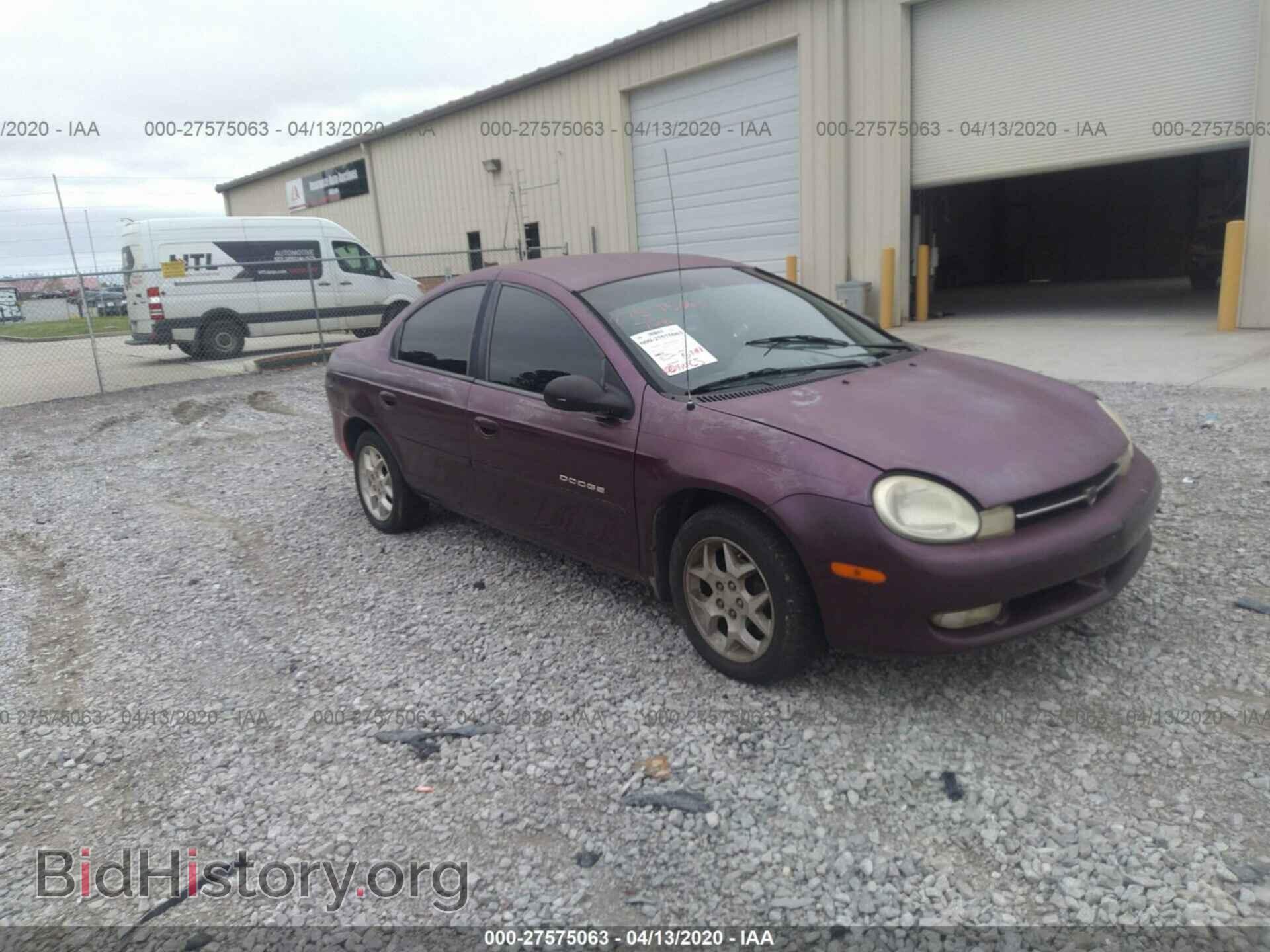Фотография 1B3ES46C9YD562915 - DODGE NEON 2000