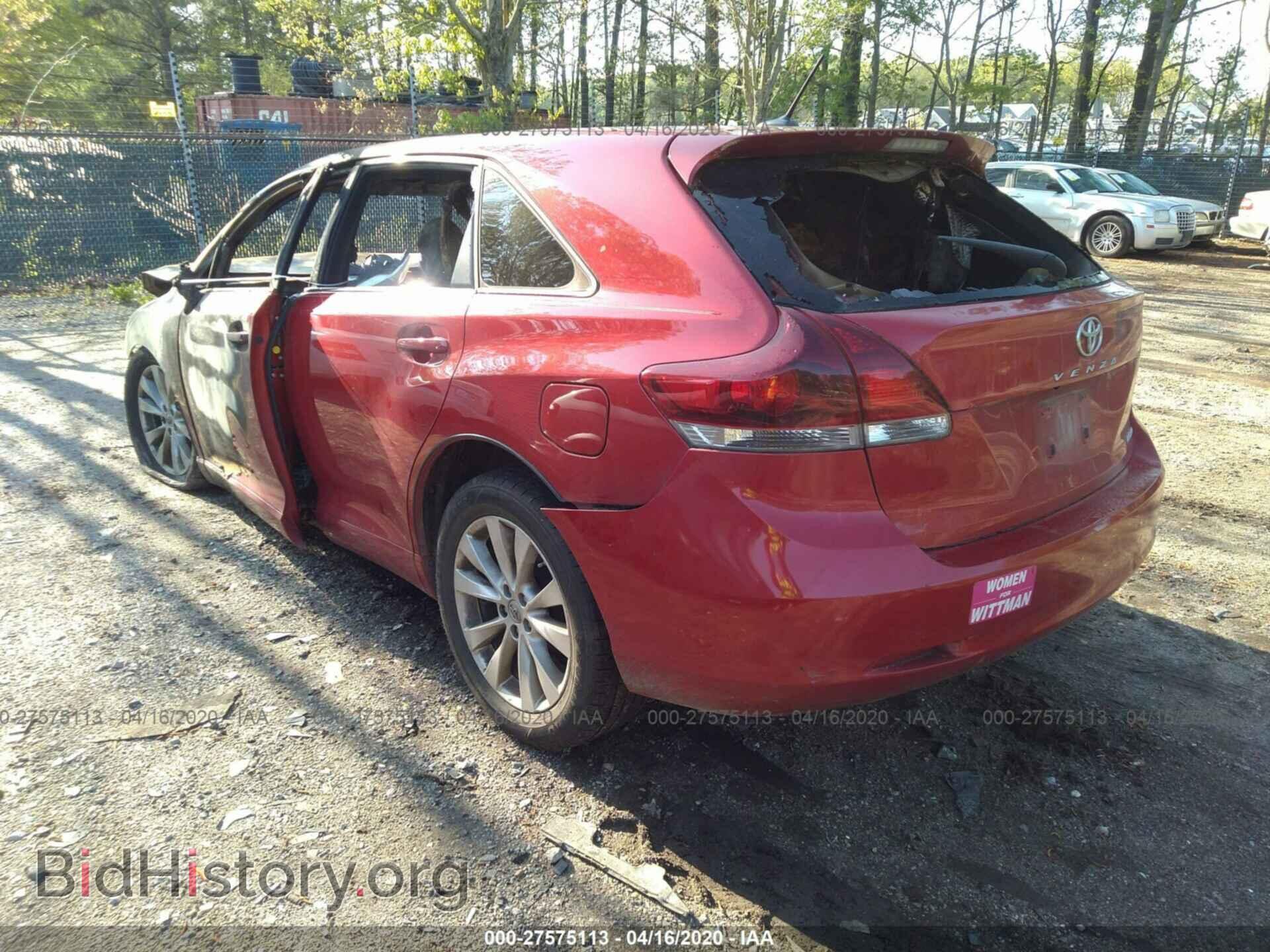 2013 TOYOTA VENZA - VIN: 4T3BA3BB6DU042003 - Фото 3