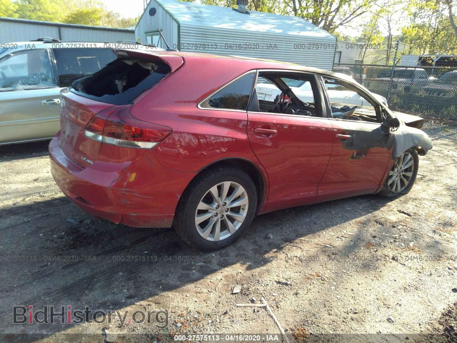 2013 TOYOTA VENZA - VIN: 4T3BA3BB6DU042003 - Фото 4
