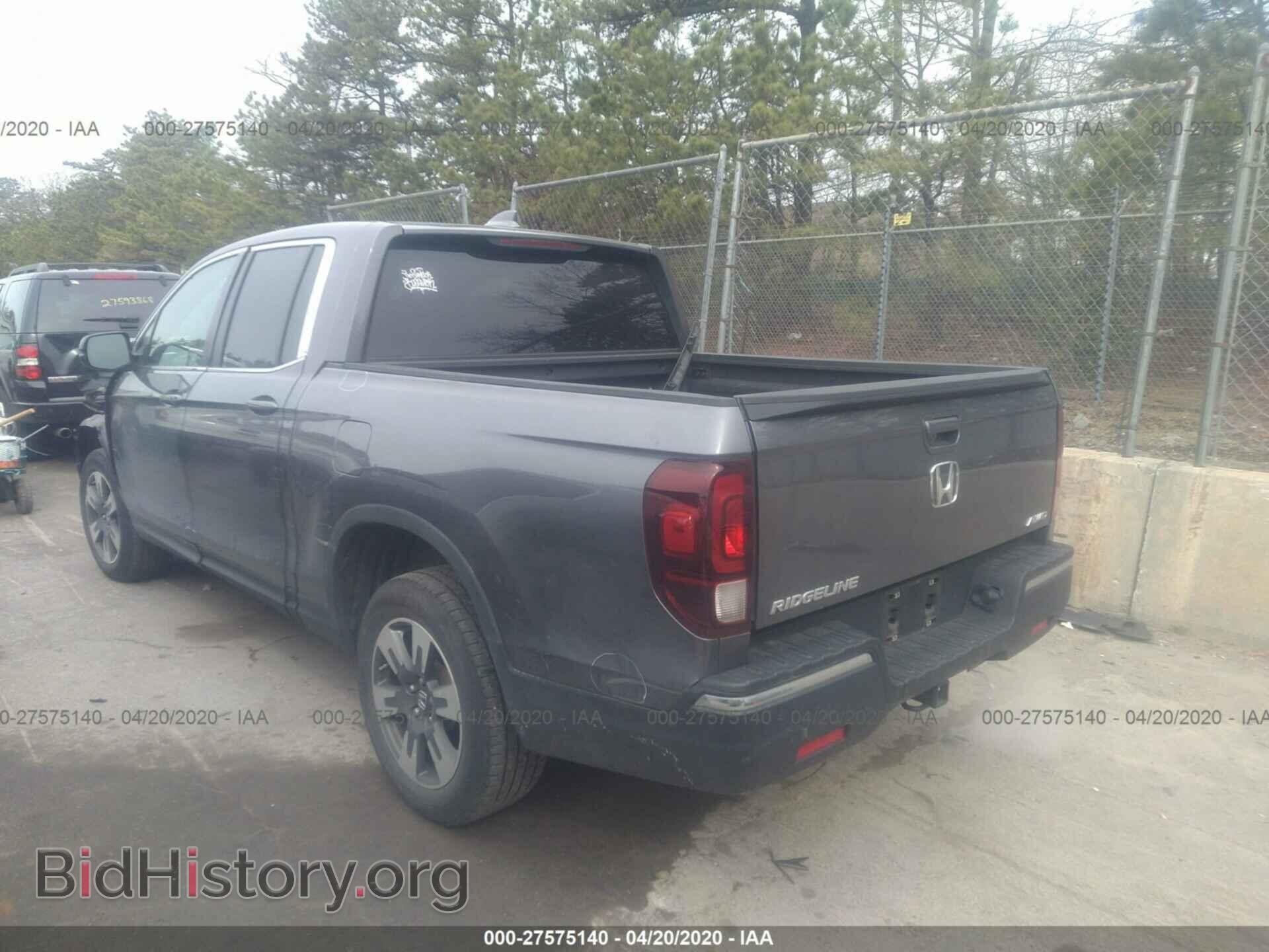 2017 HONDA RIDGELINE - VIN: 5FPYK3F54HB012478 - Фото 3