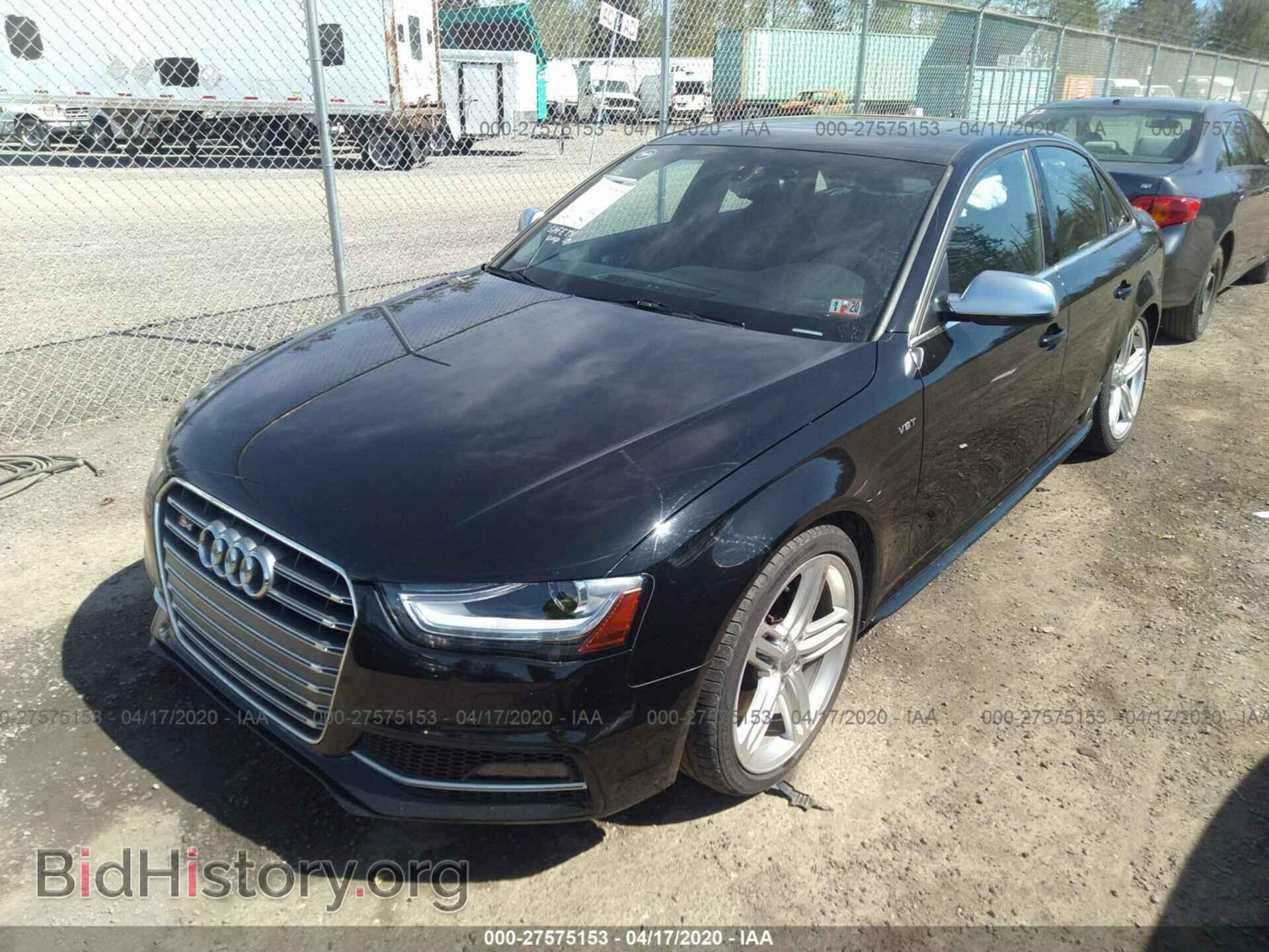 2014 AUDI S4 - VIN: WAUBGAFL7EA131212 - Фото 2