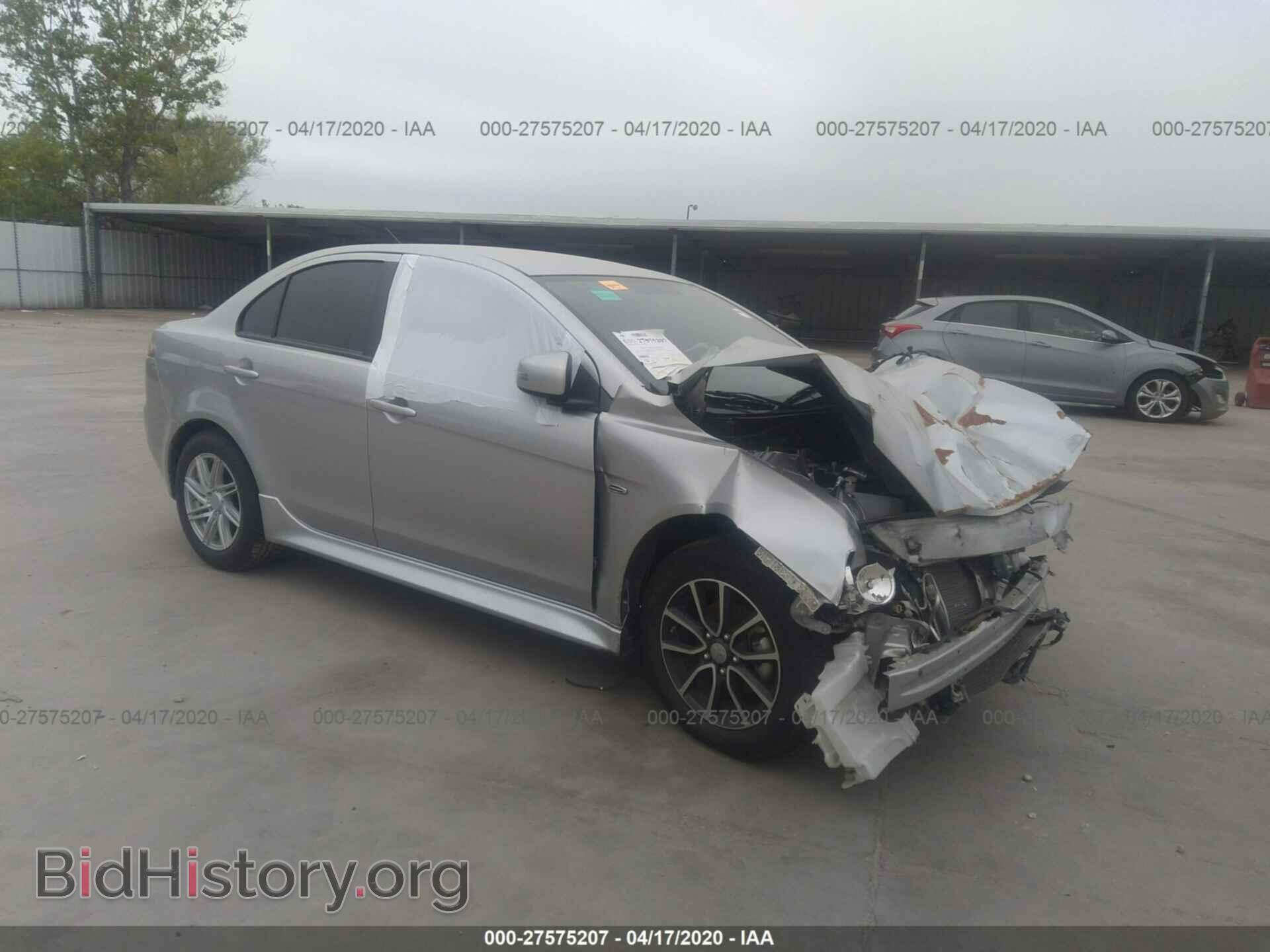 Фотография JA32U2FU5HU015728 - MITSUBISHI LANCER 2017