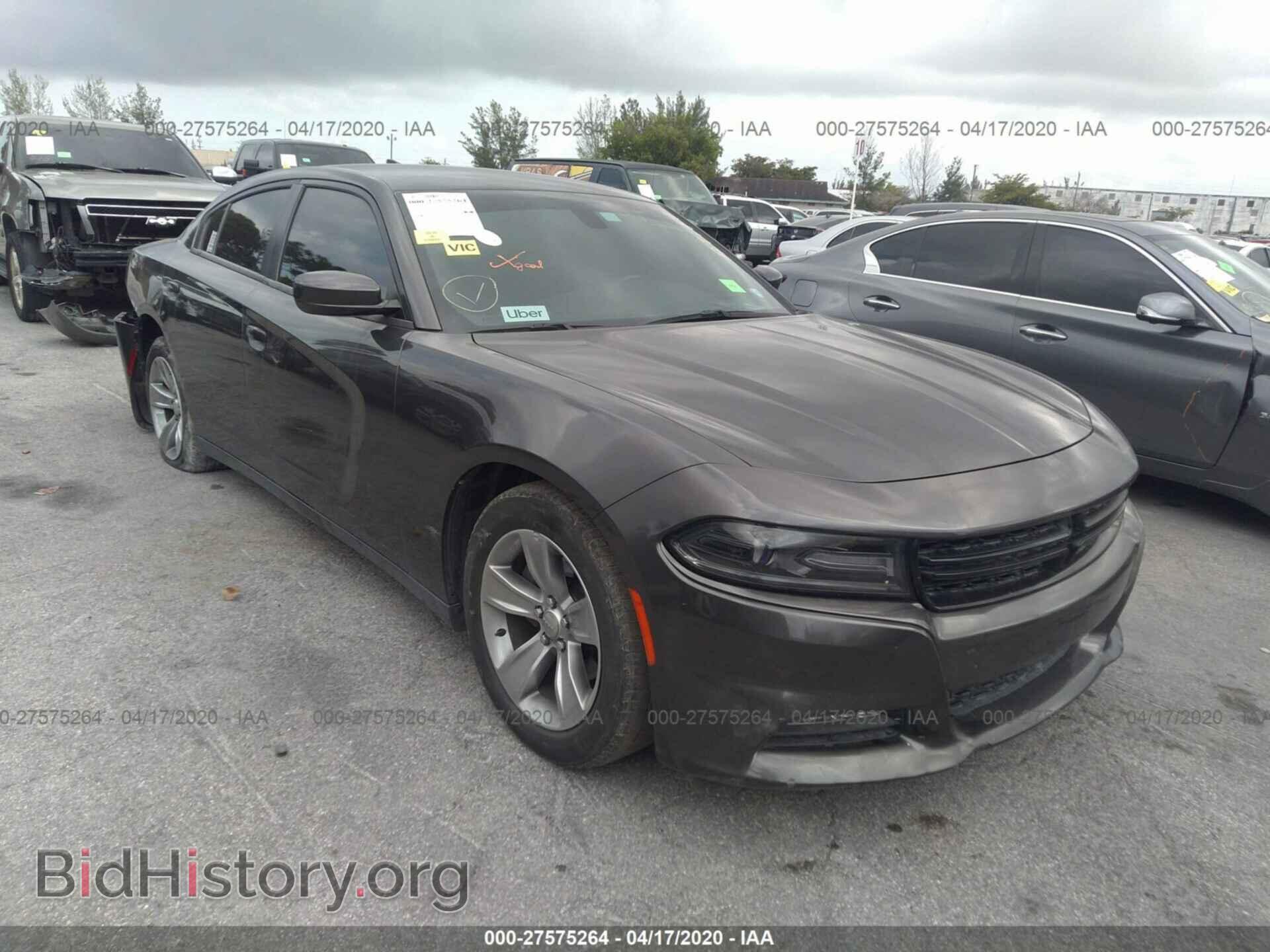 Photo 2C3CDXHG2GH126169 - DODGE CHARGER 2016