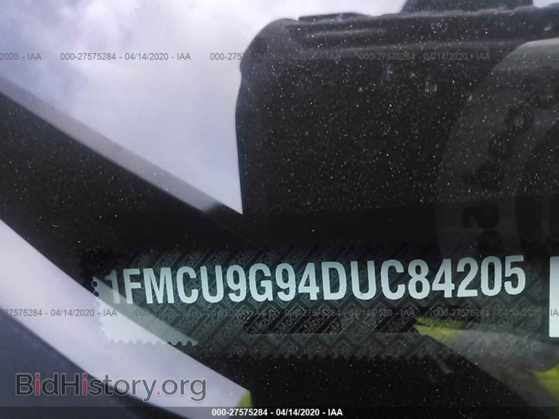 2013 FORD ESCAPE - VIN: 1FMCU9G94DUC84205 - Фото 9