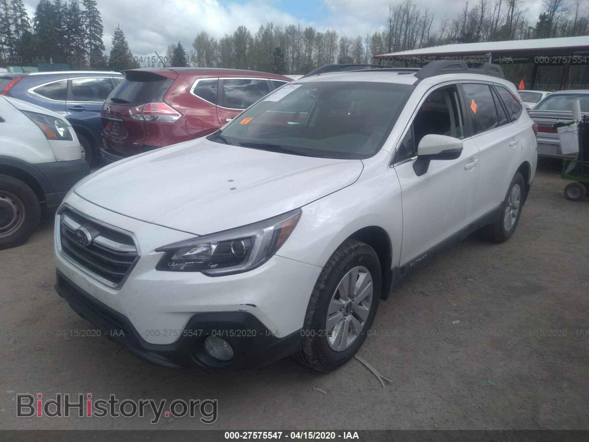 2018 SUBARU OUTBACK - VIN: 4S4BSAHC2J3328362 - Фото 2