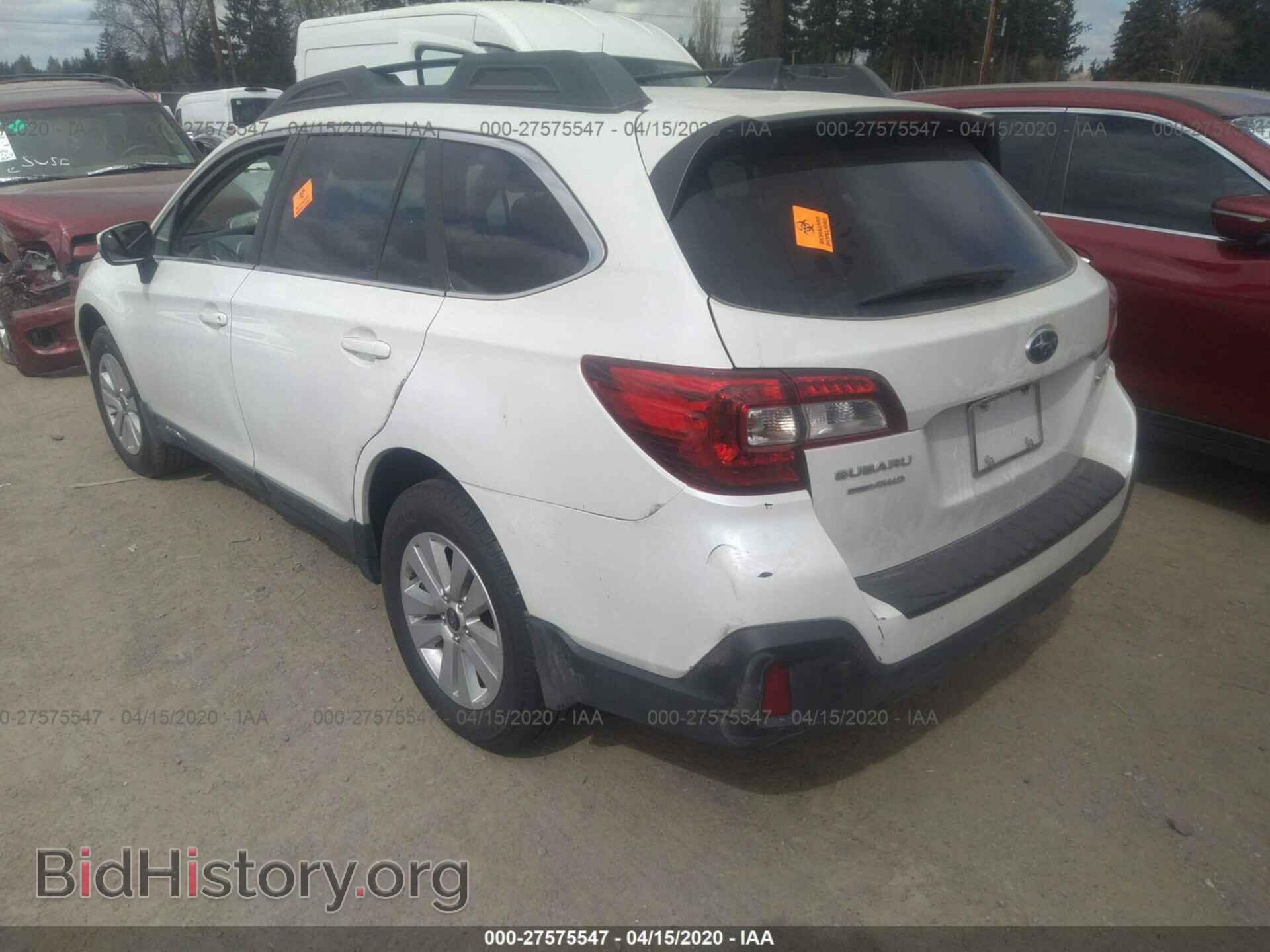 2018 SUBARU OUTBACK - VIN: 4S4BSAHC2J3328362 - Фото 3