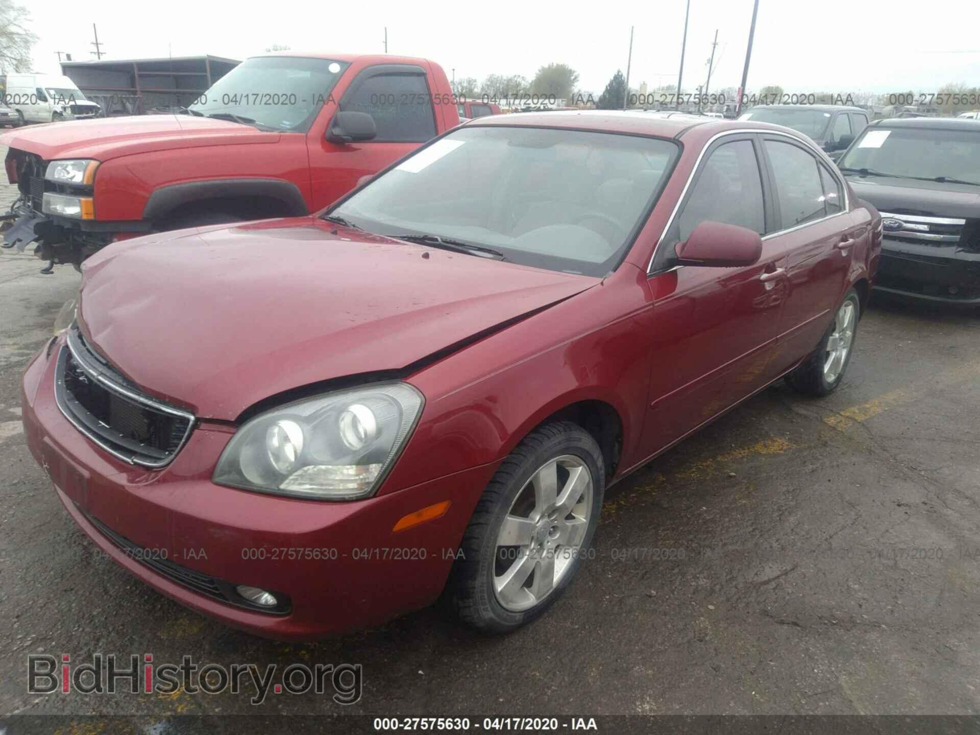 2007 KIA Optima - VIN: KNAGE123575099437 - Фото 2