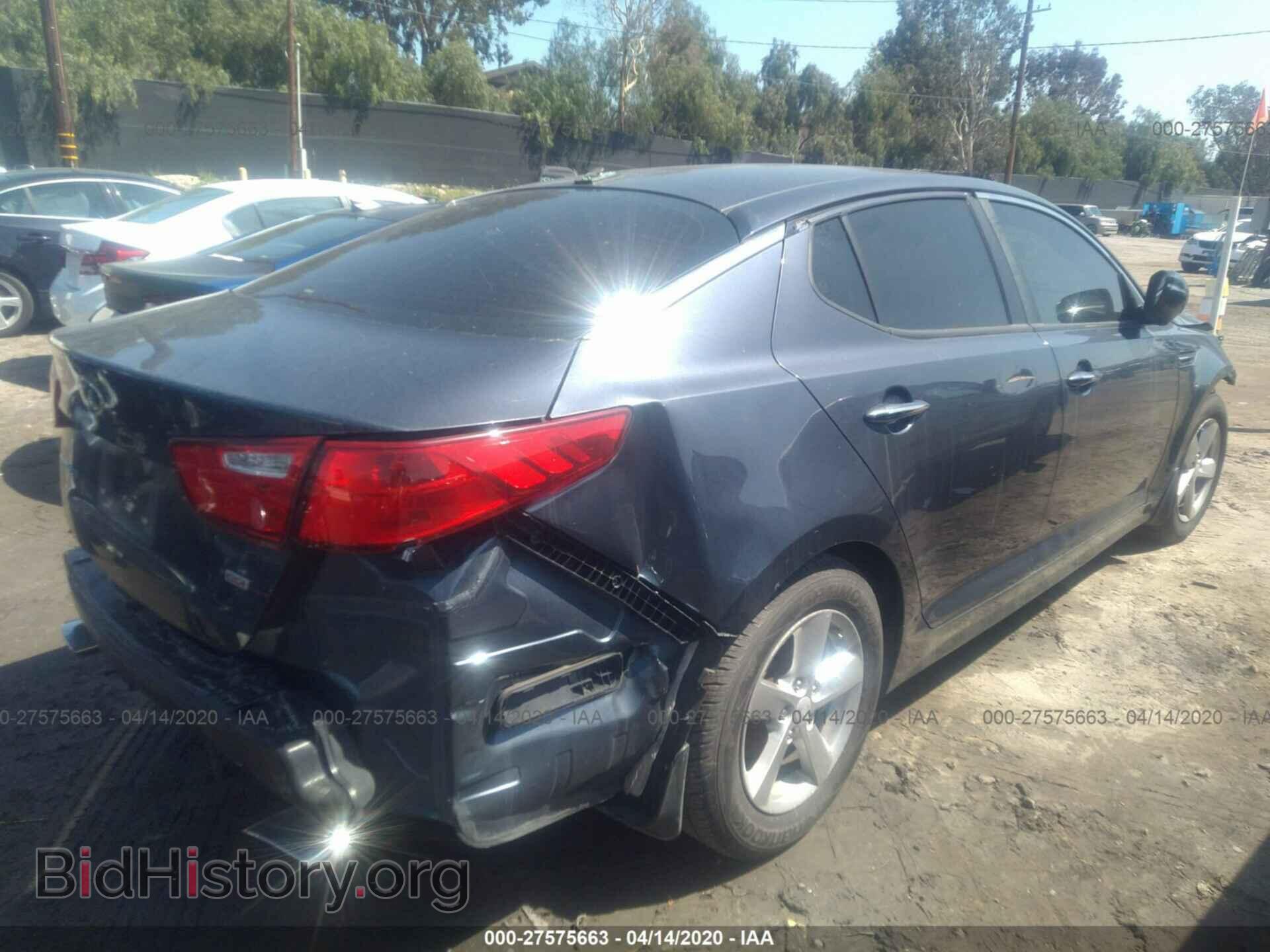 2015 KIA OPTIMA - VIN: 5XXGM4A75FG483742 - Фото 4