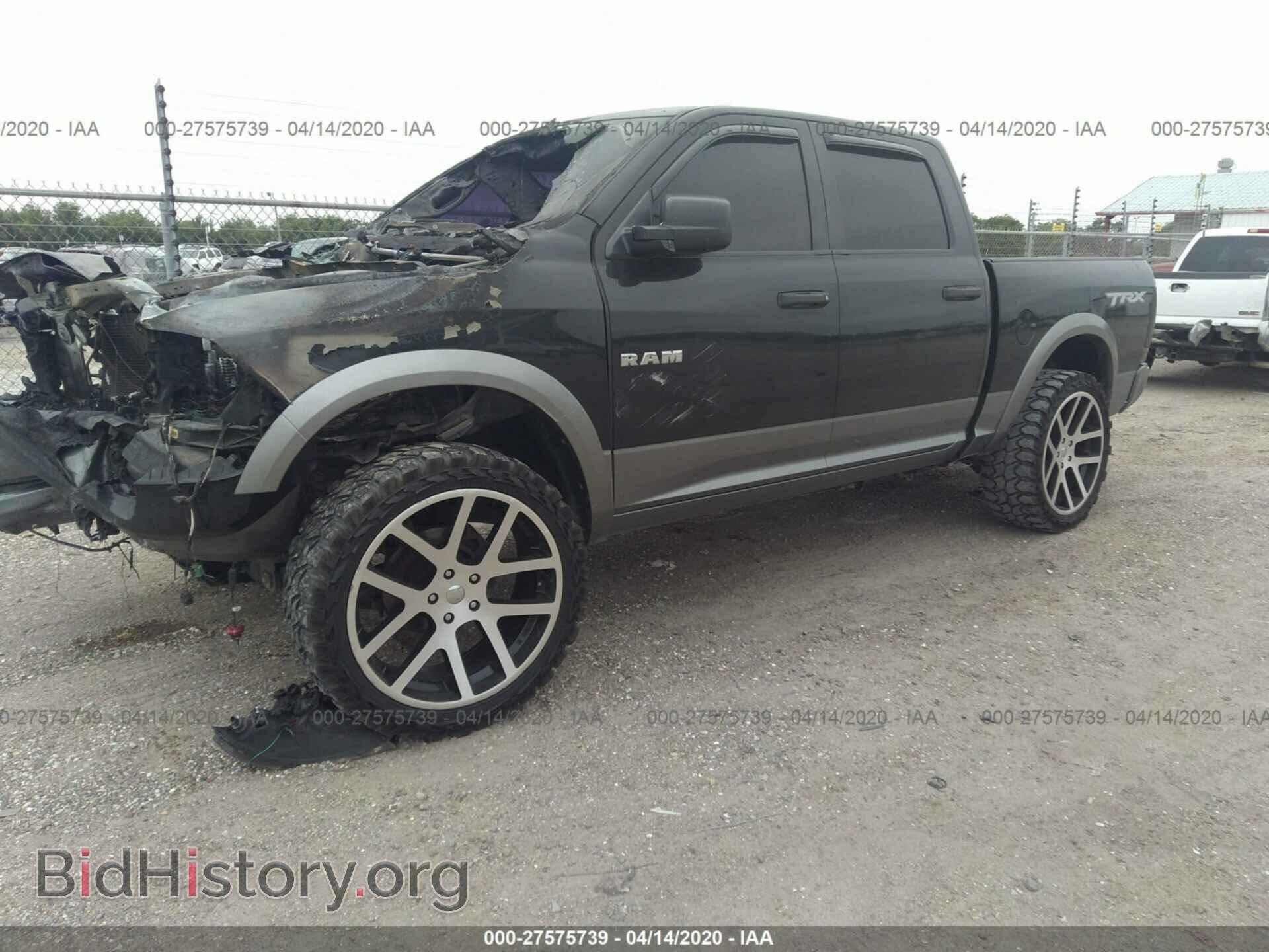 2009 DODGE RAM 1500 - VIN: 1D3HB13P99S744667 - Фото 2