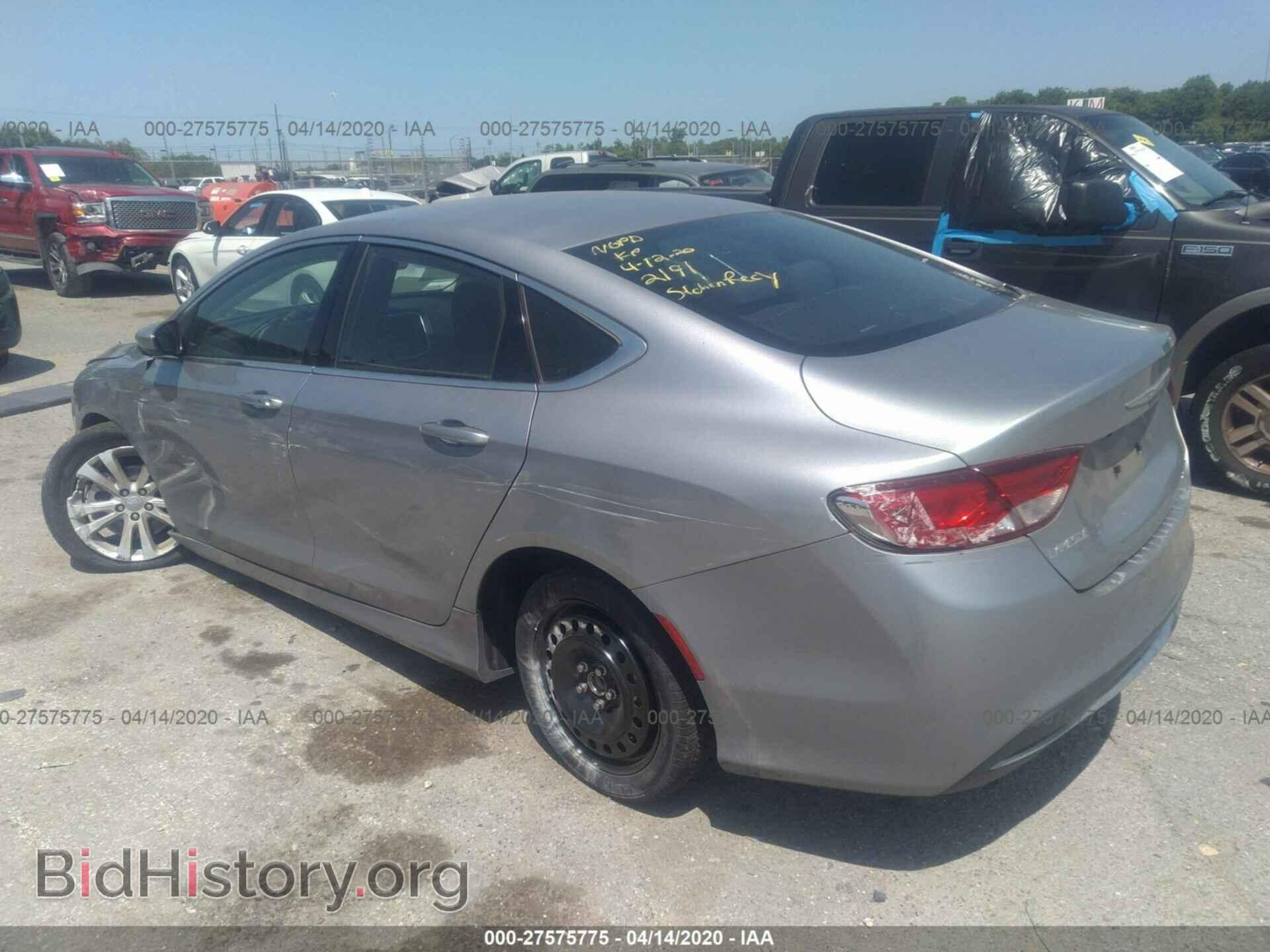 2015 CHRYSLER 200 - VIN: 1C3CCCAB5FN702191 - Фото 3