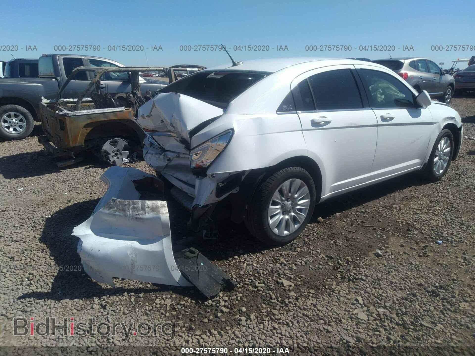 2014 CHRYSLER 200 - VIN: 1C3CCBAB5EN123209 - Фото 4