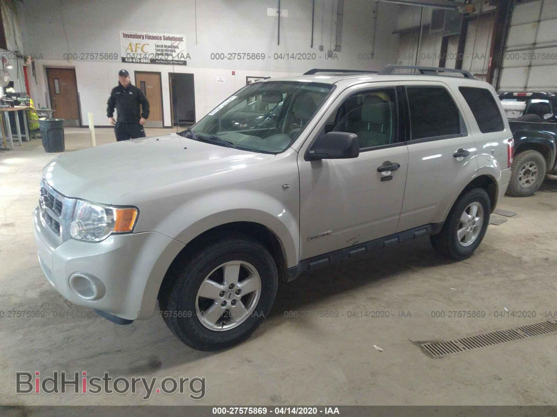 2008 FORD ESCAPE - VIN: 1FMCU03168KE64282 - Photo 2